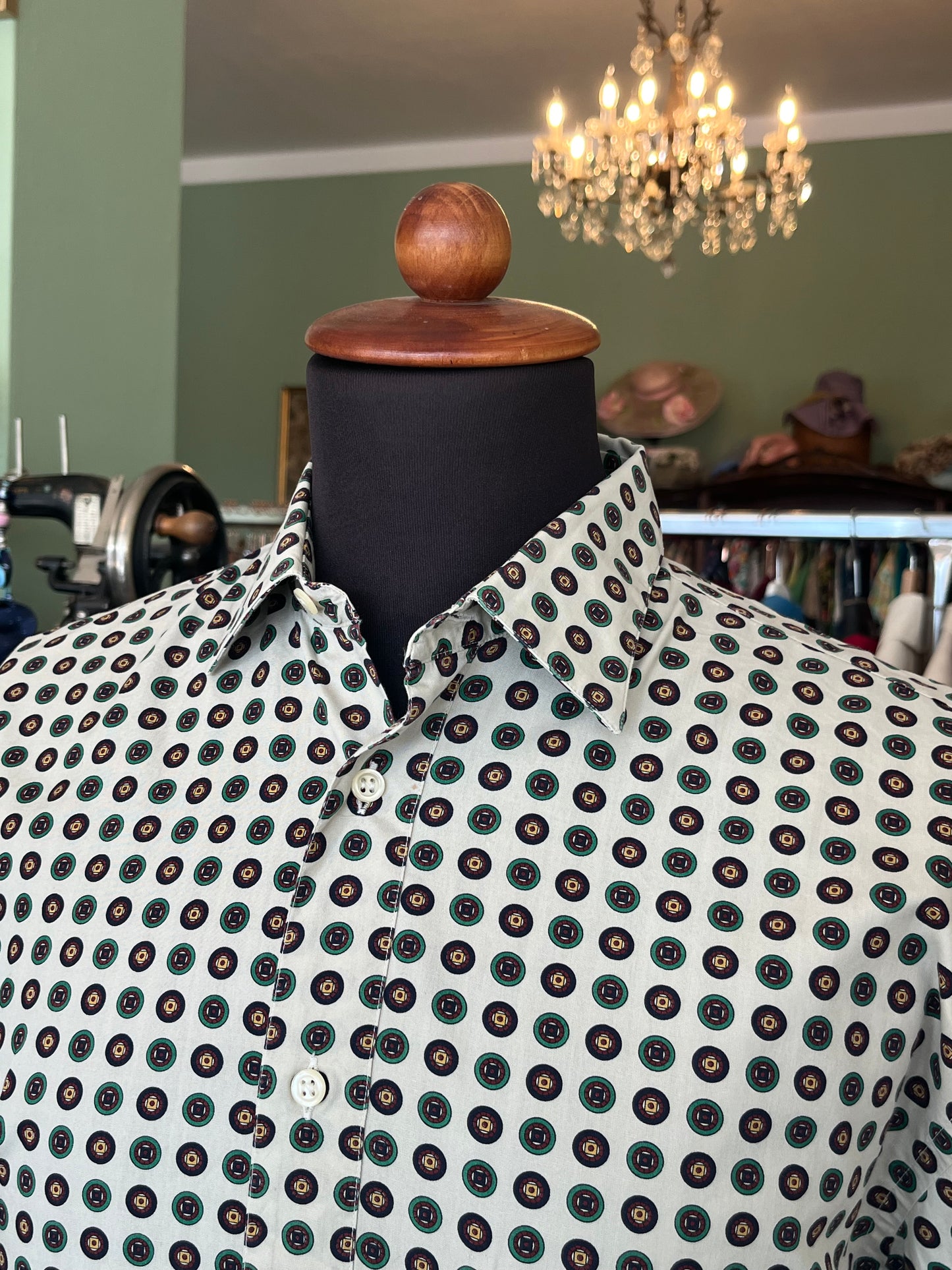 Camicia a maniche corte cotone XS-S