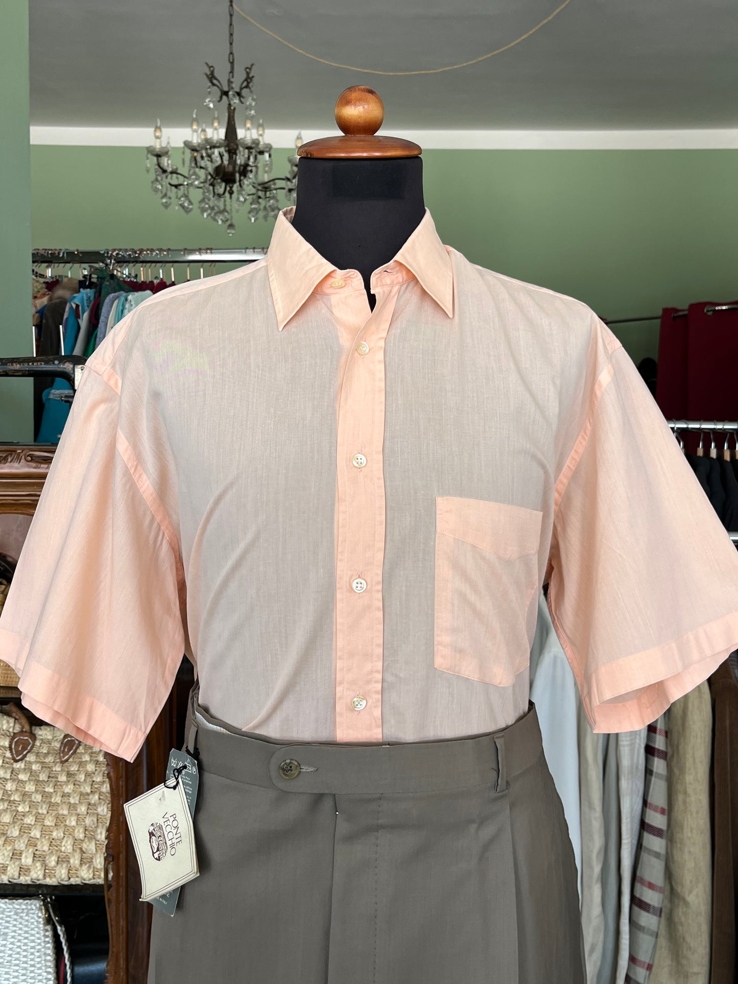 Camicia a maniche corte M-L