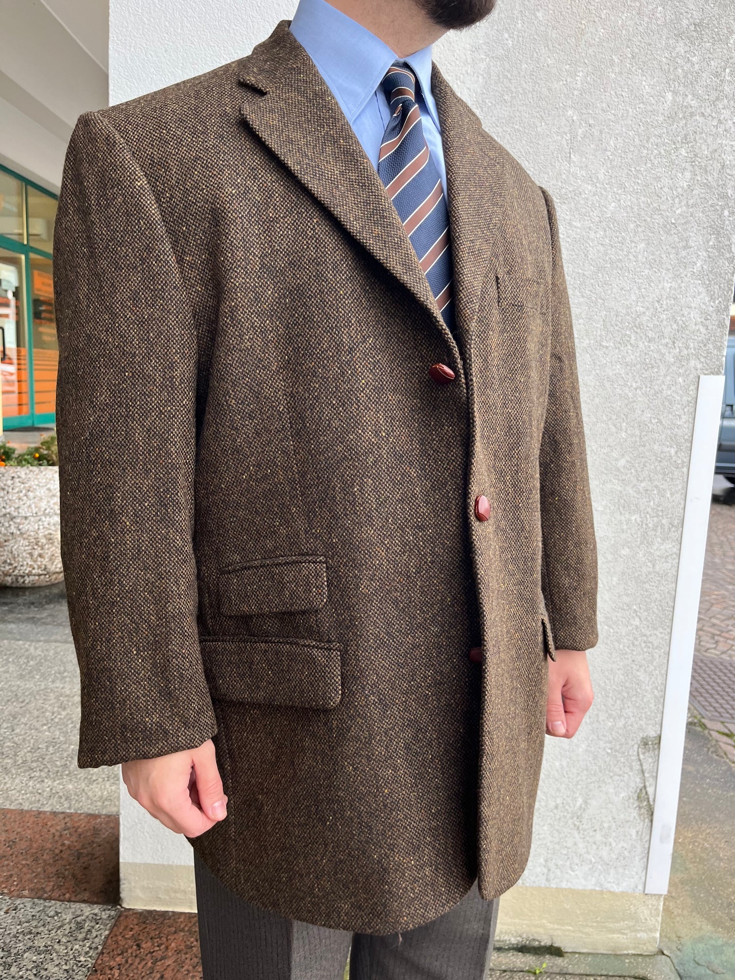 Giacca in tweed anni ‘80 tg. 58-60