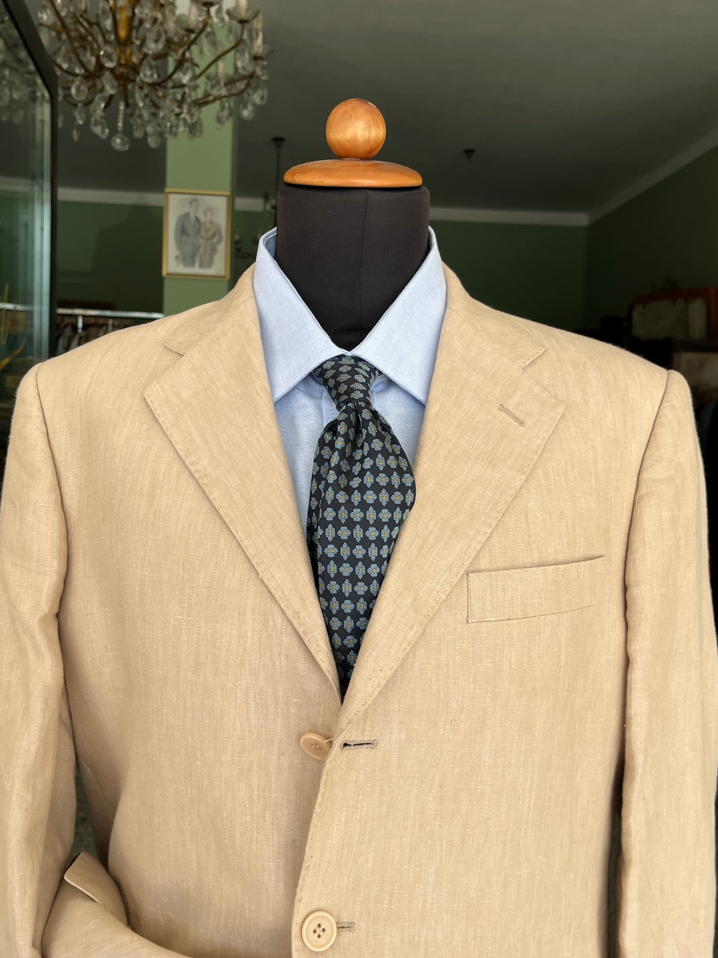 Completo in lino tg. 50