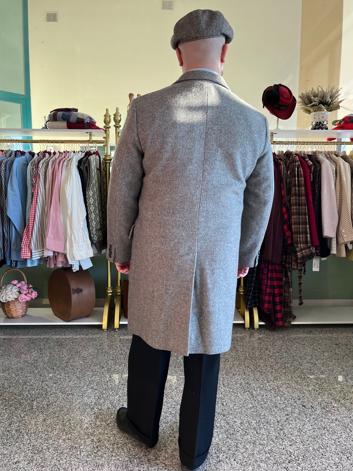 Cappotto lana anni '80 tg. 50