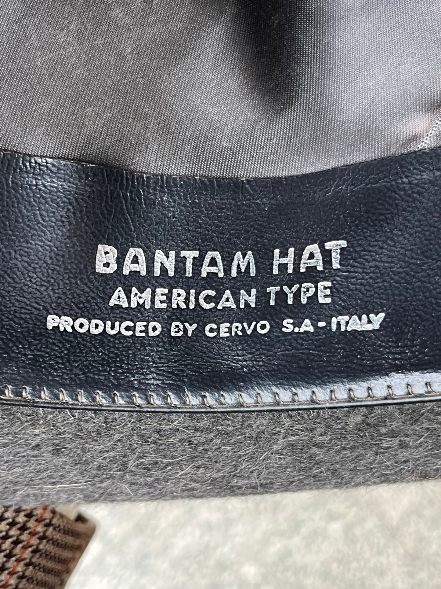 Cappello fedora in lapin anni ‘50
