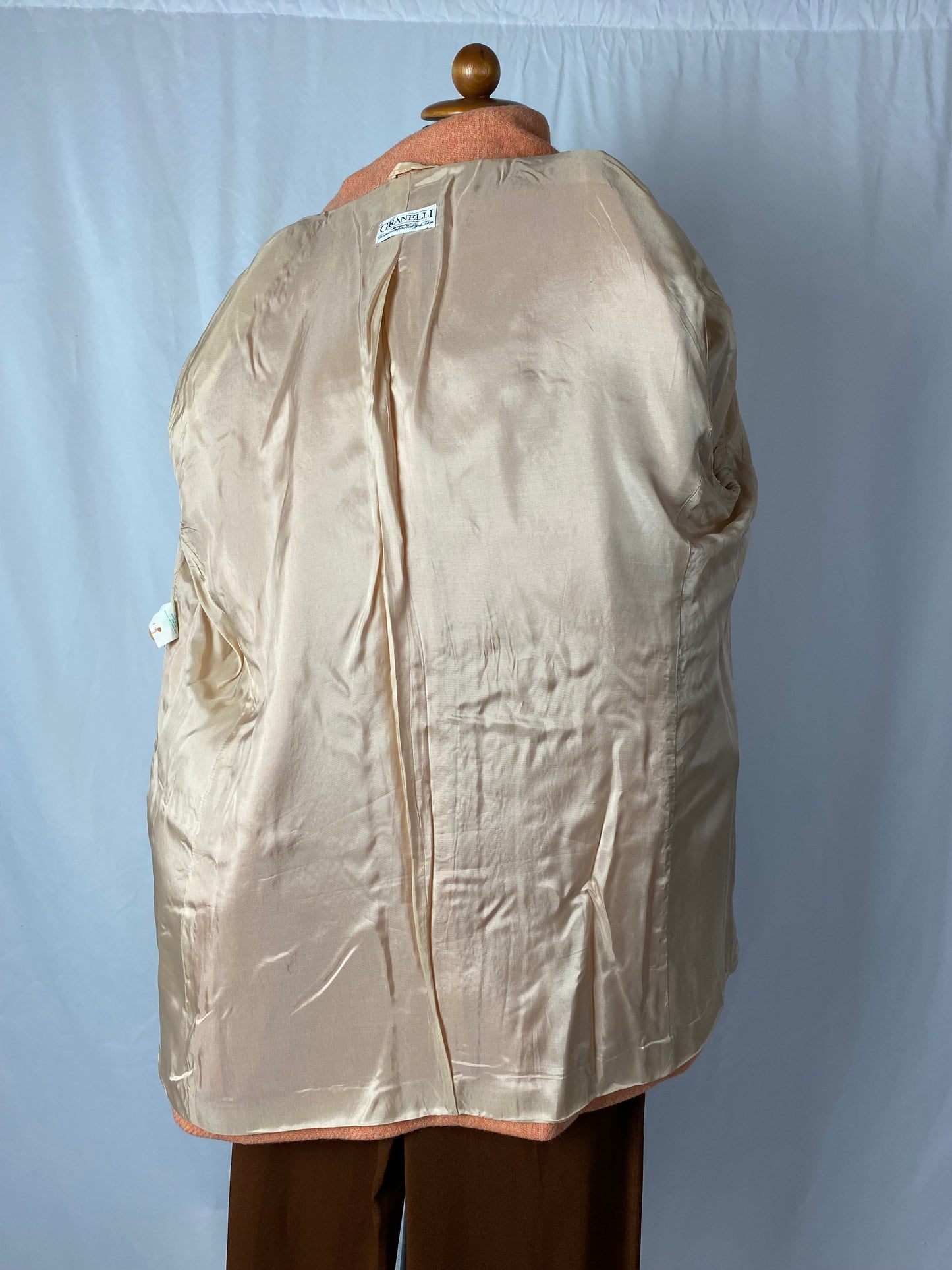 Giacca in lana color pesca - TG. 52/54
