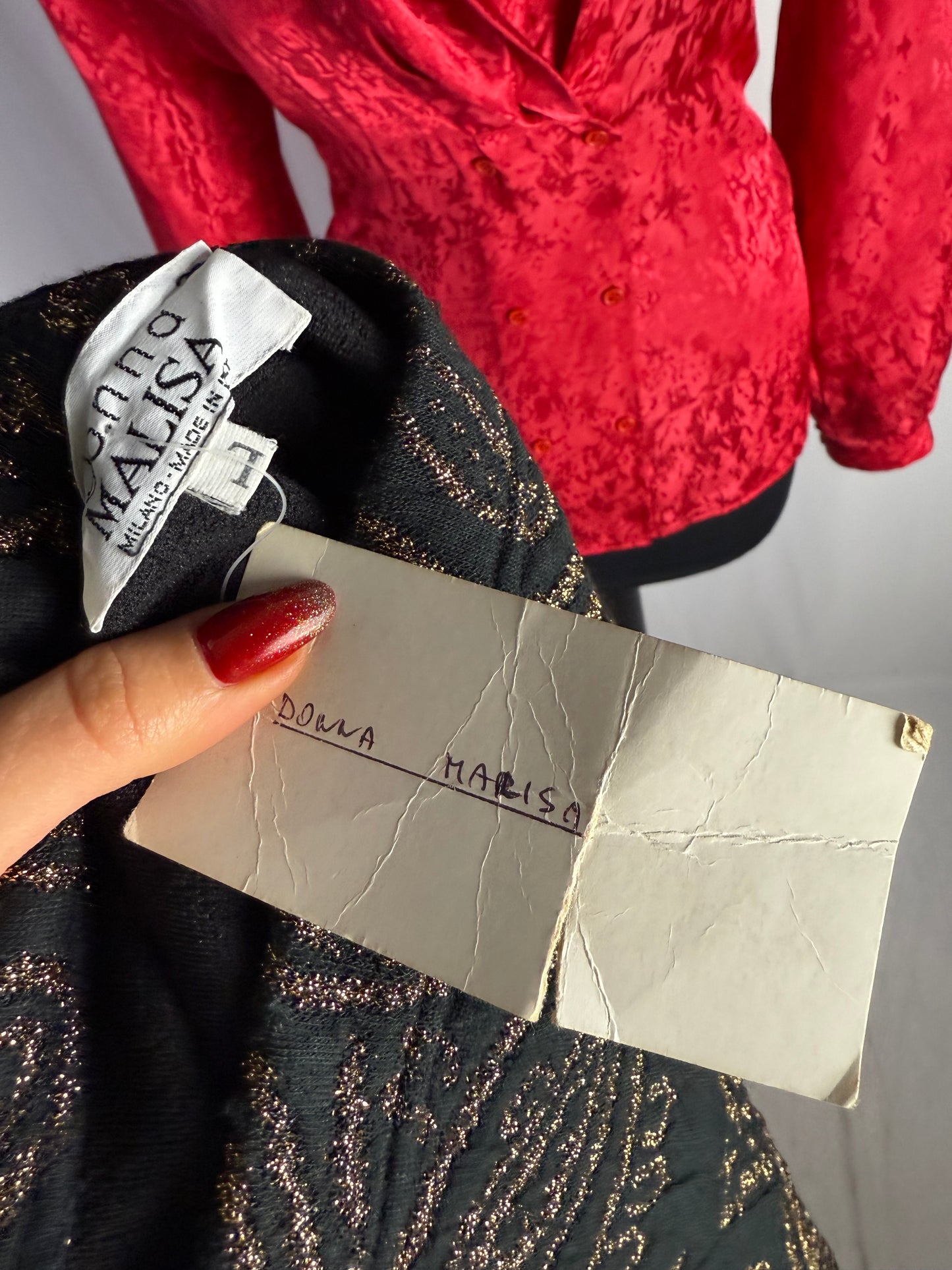 Gonna anni ‘80 barocca - TG. 38/40