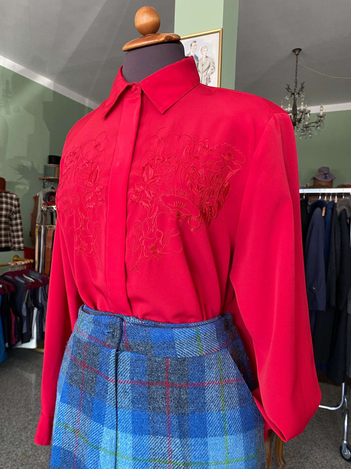 Camicia classica rossa - TG. 42/44/46