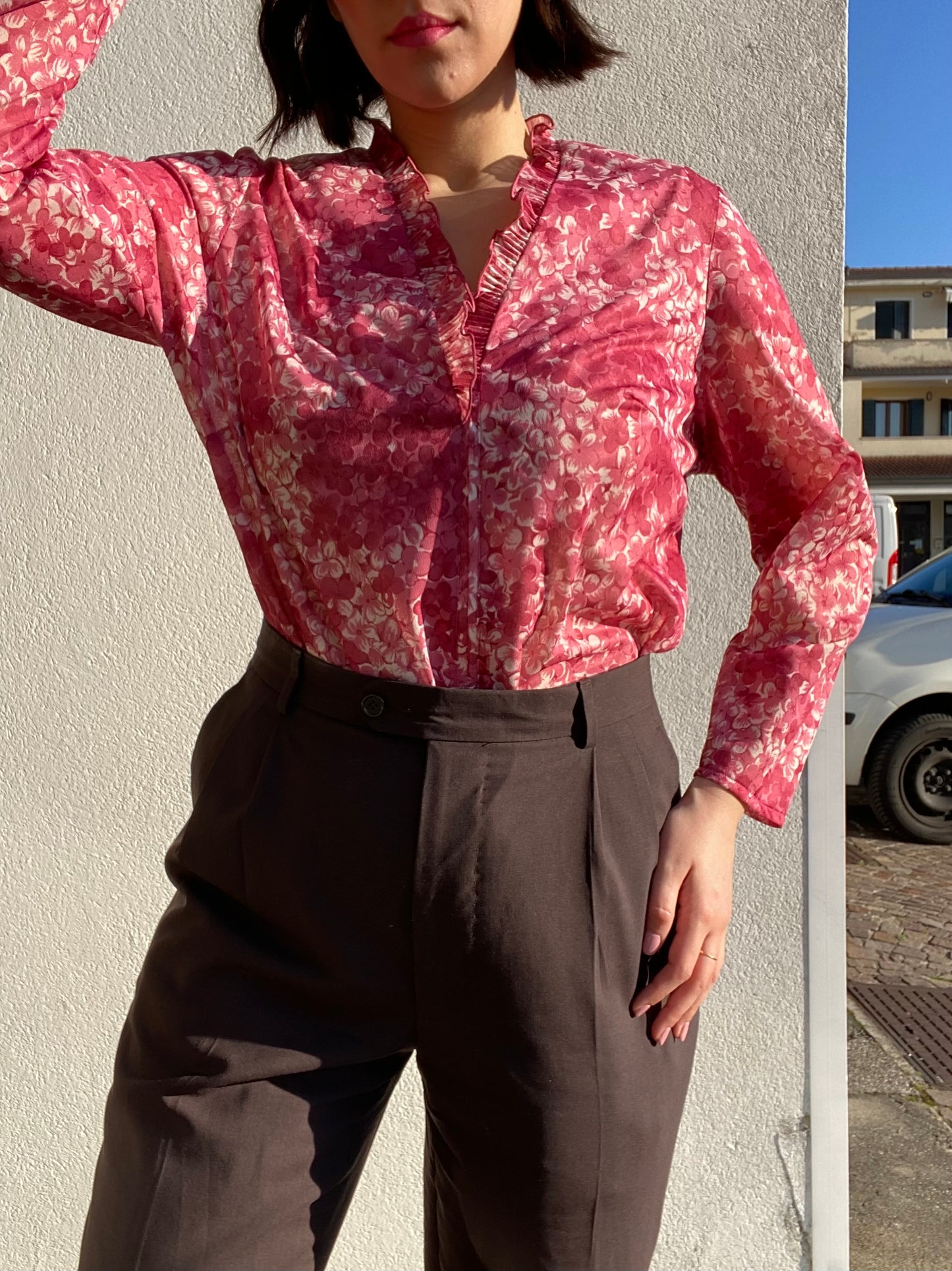 Camicia rosa antico 🎀 - TG.