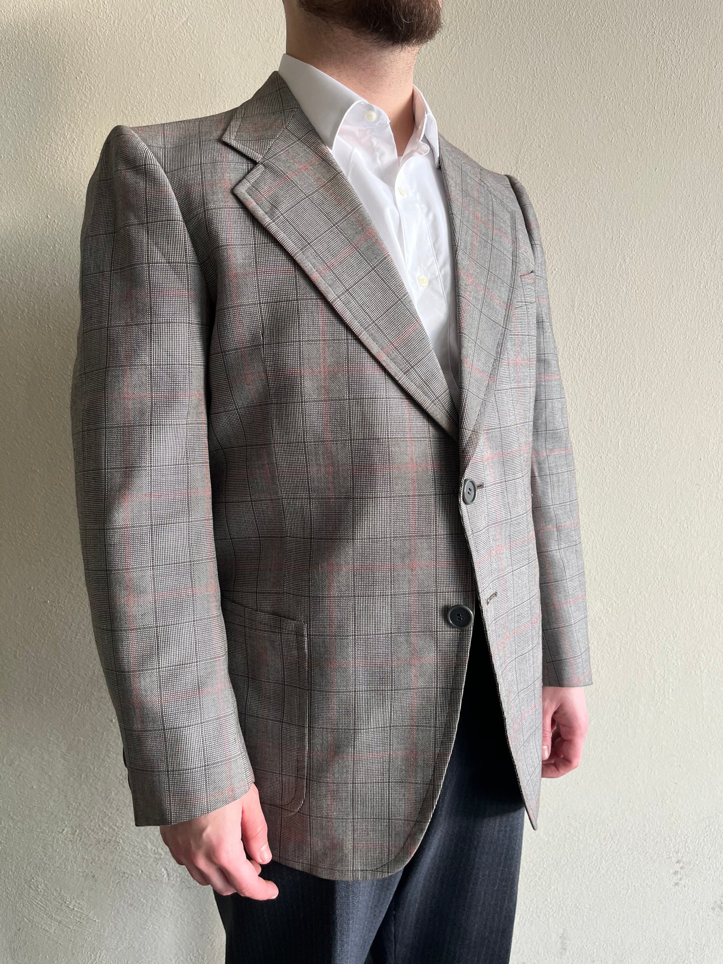 Giacca anni '70 principe di Galles