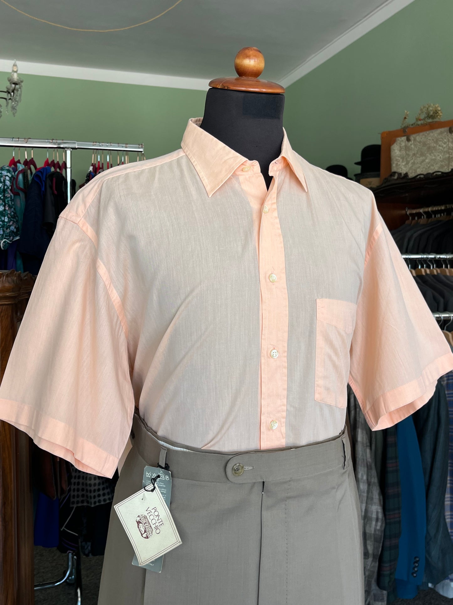 Camicia a maniche corte M-L