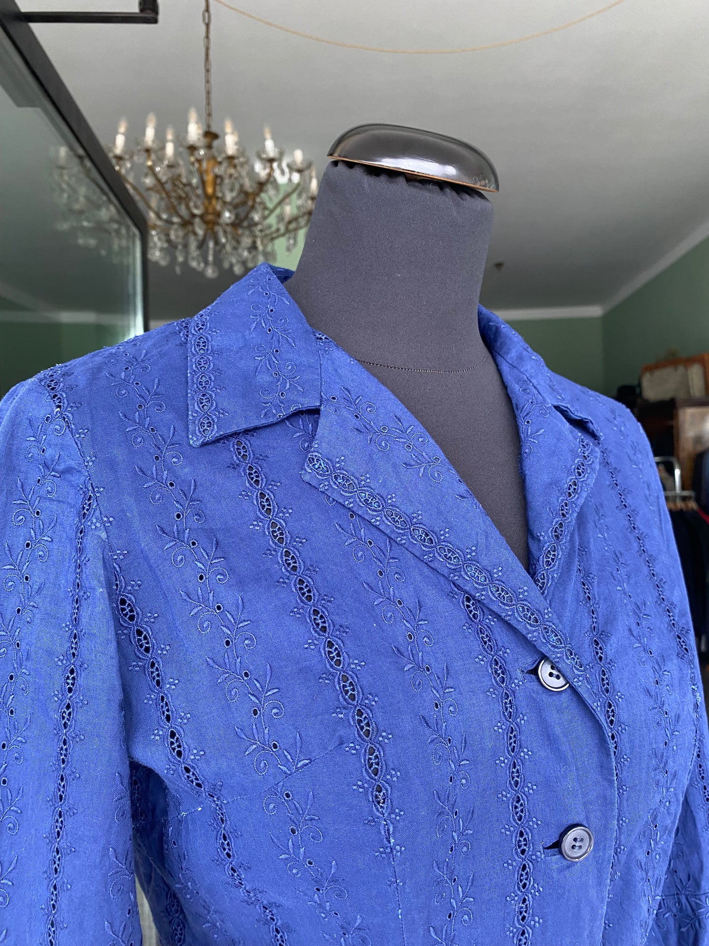 Abito anni ‘50 blu - Prenotato