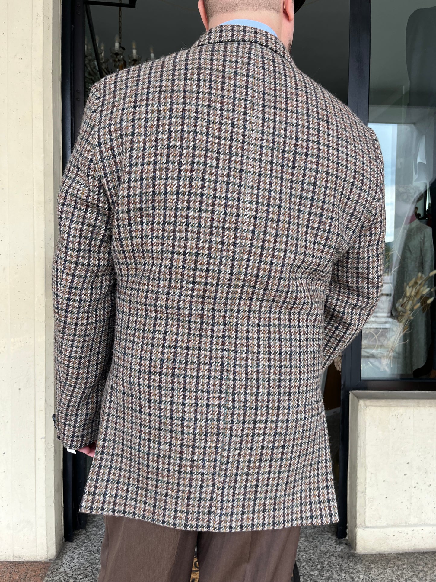 Giacca anni ‘80 Harris Tweed tg. 58