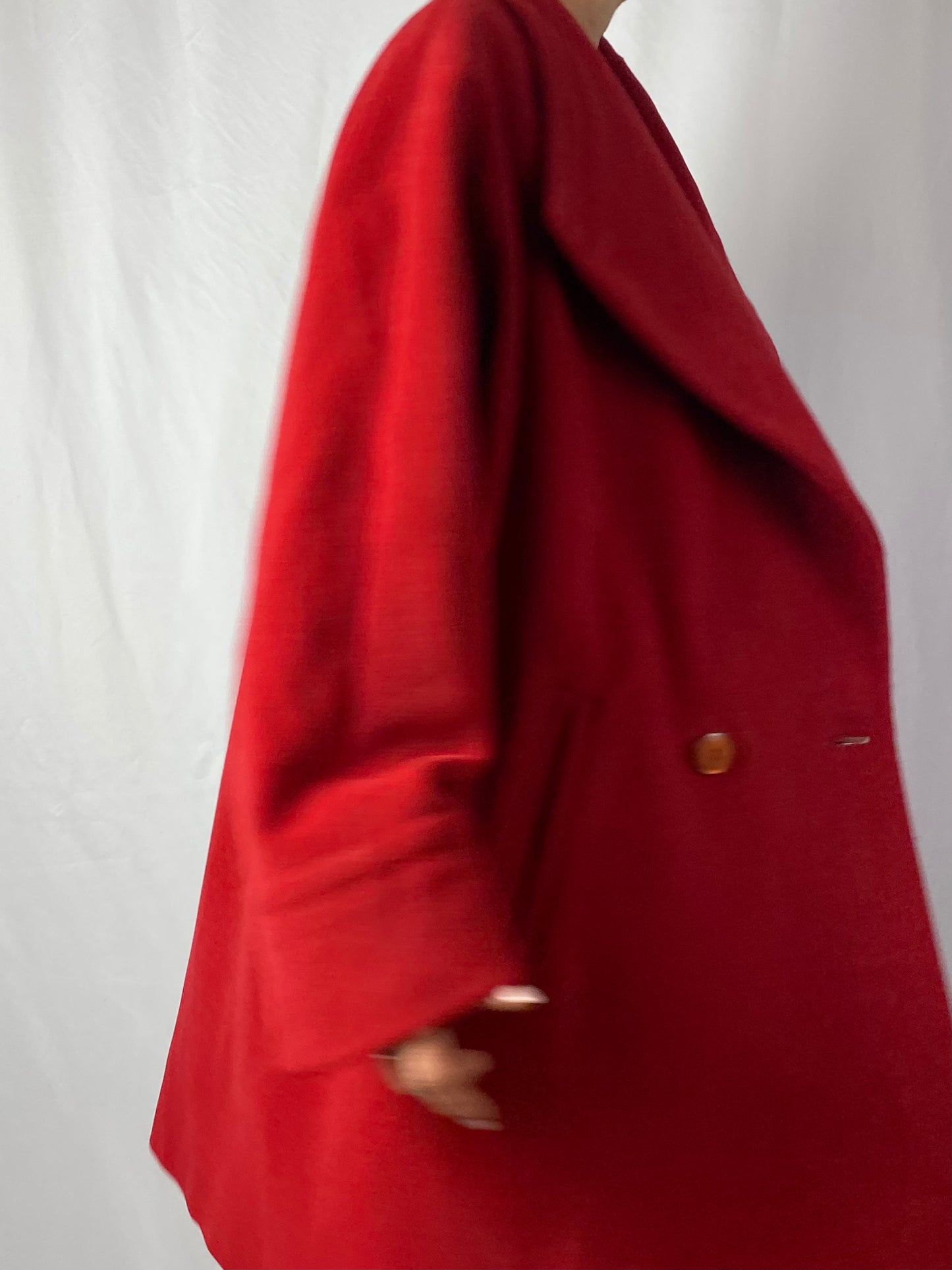 Cappotto rosso anni ‘80 - TG. Ok da 48 in su - guarda le misure