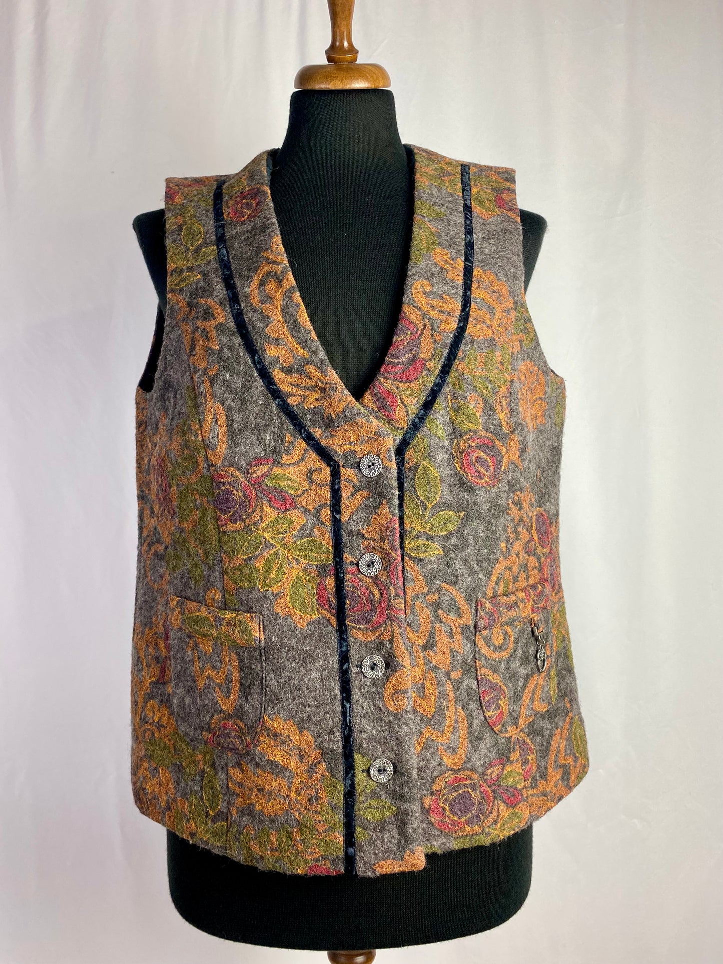 Gilet in lana cotta - TG. 44