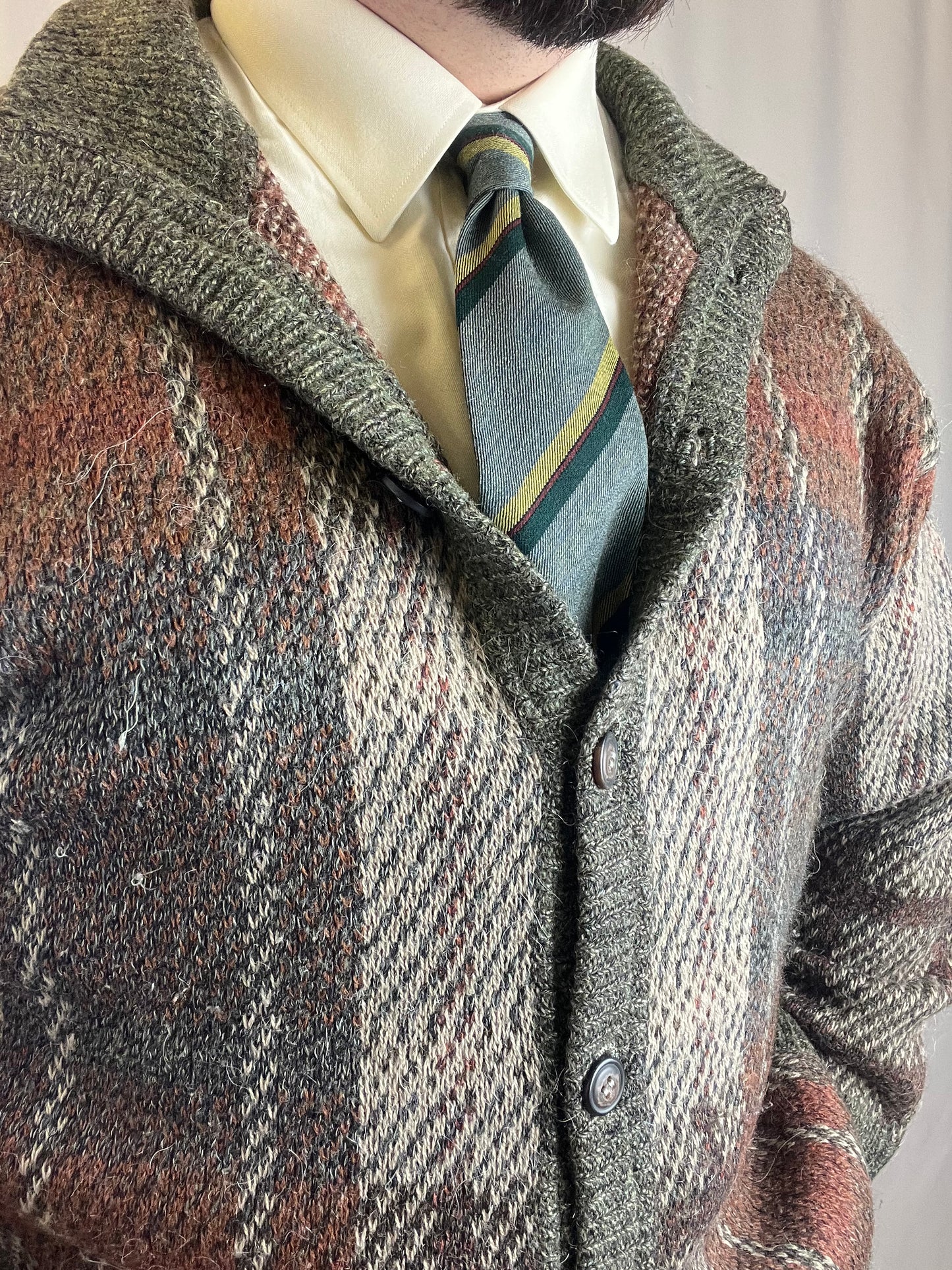 Cardigan anni '70 M-L