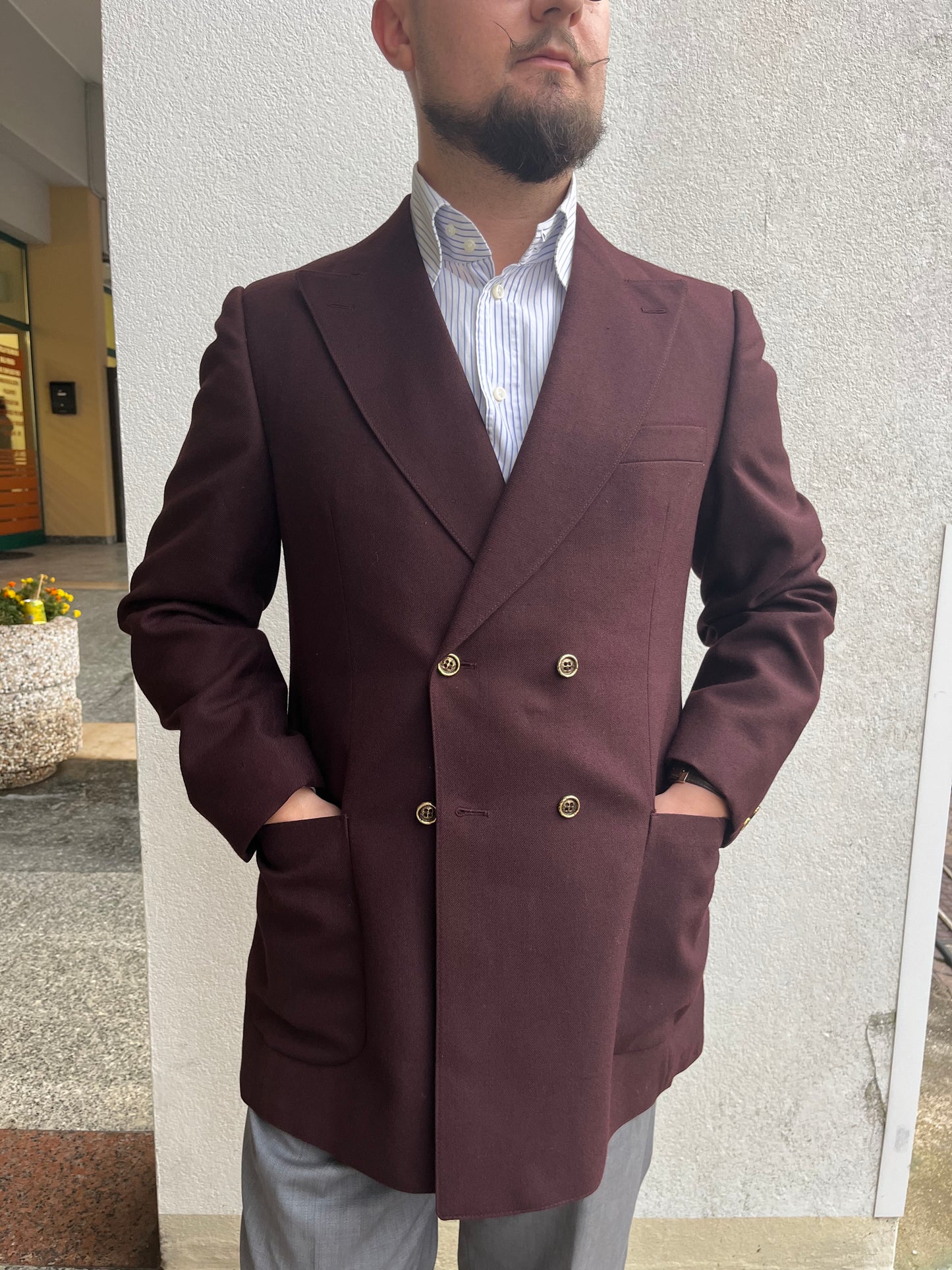 Blazer anni '90 in lana