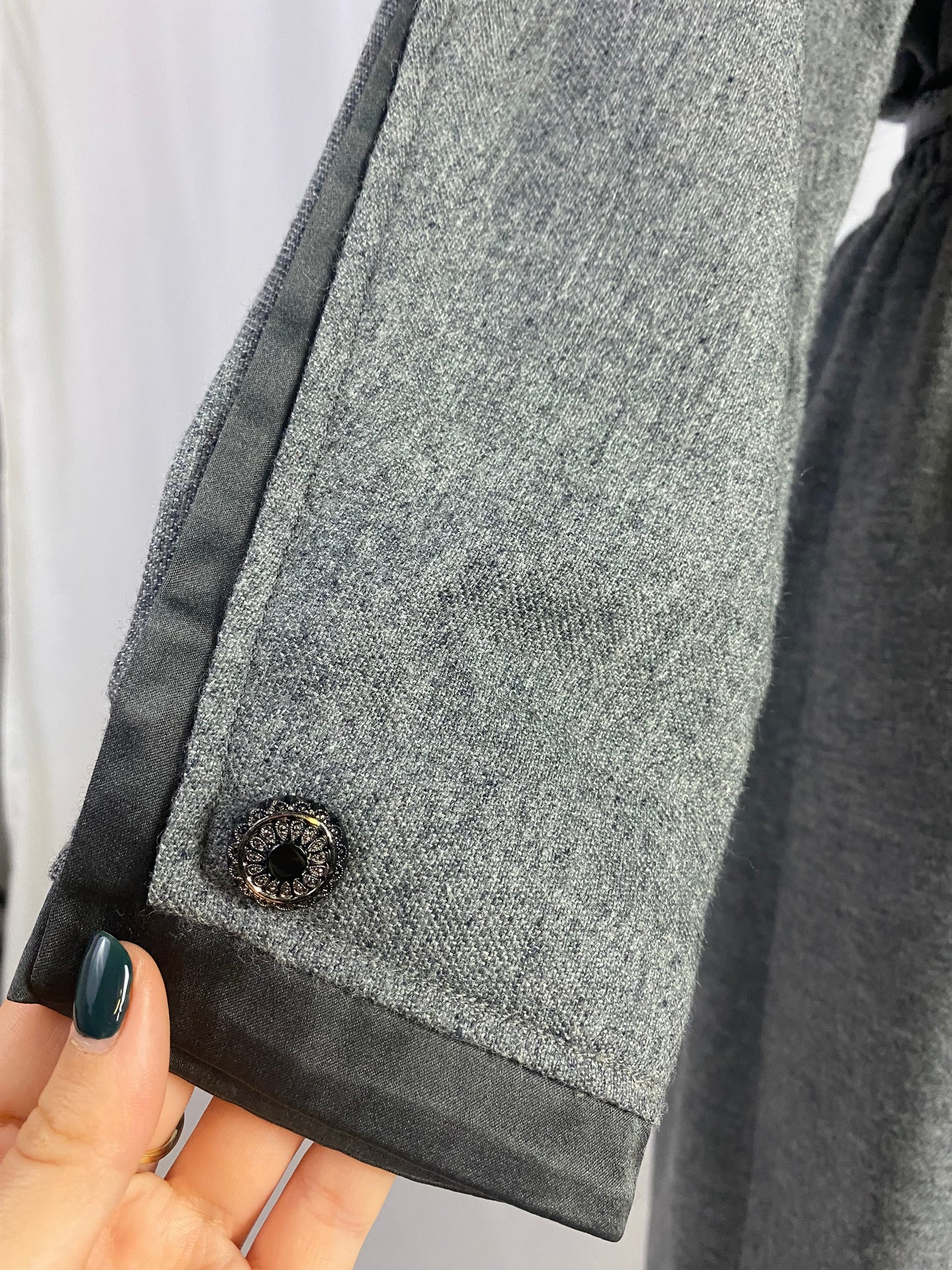 Abito grigio in 100% lana - TG. 44/46