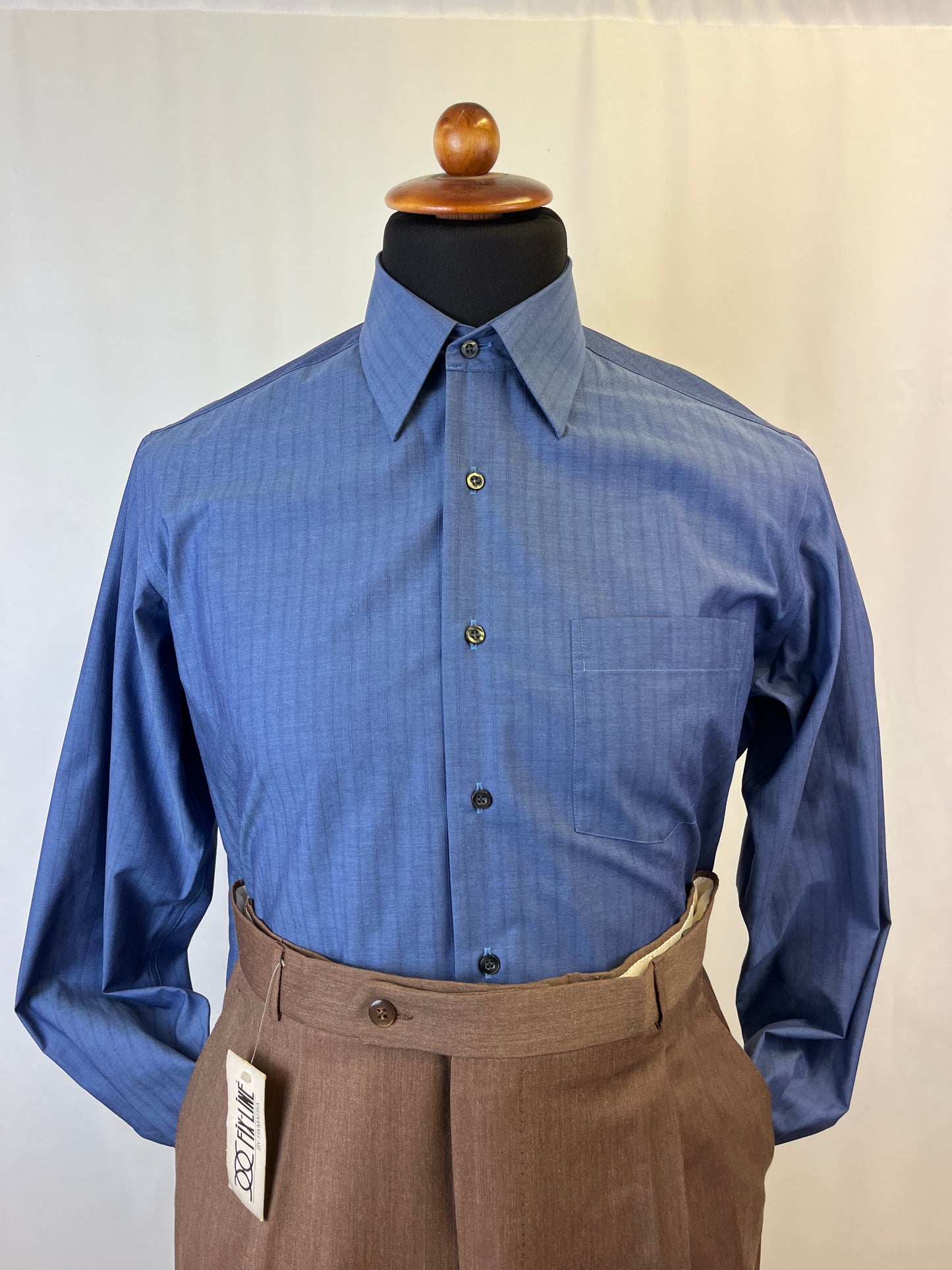 Camicia Pierre Cardin anni ‘90 blu tg. M