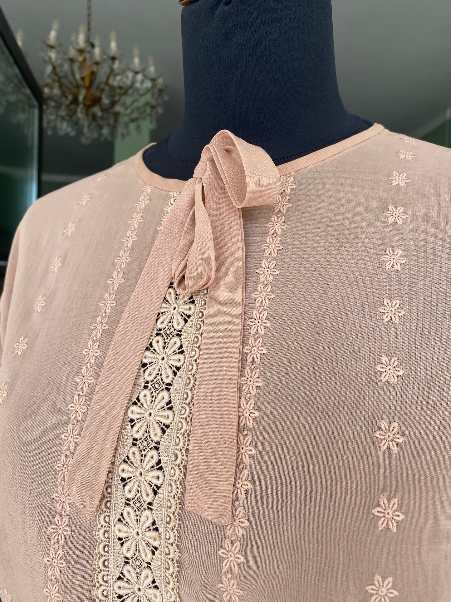 Camicetta anni ‘60 rosa antico - TG.