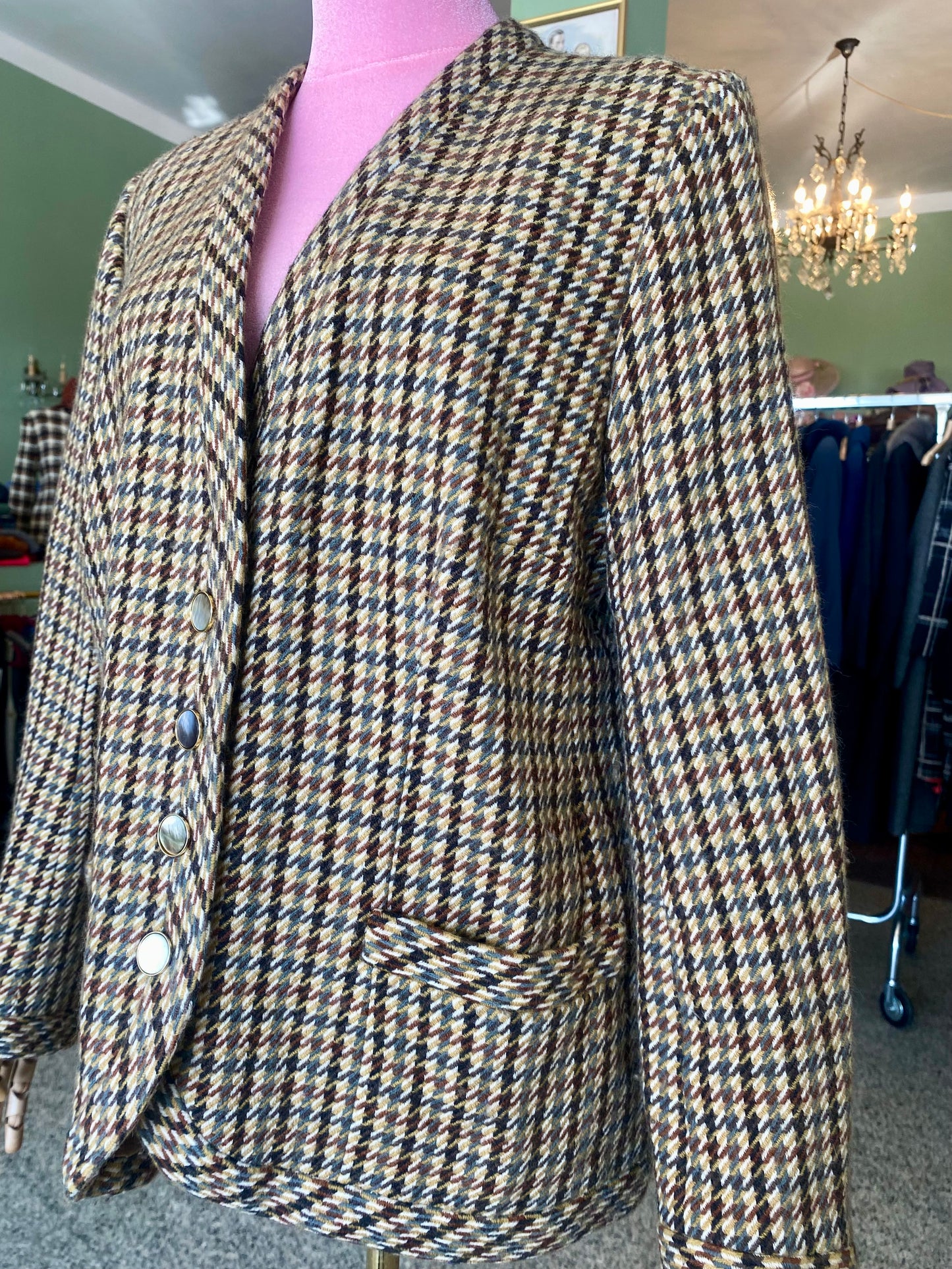 Giacca sartoriale in pied de poule - TG. 44/46