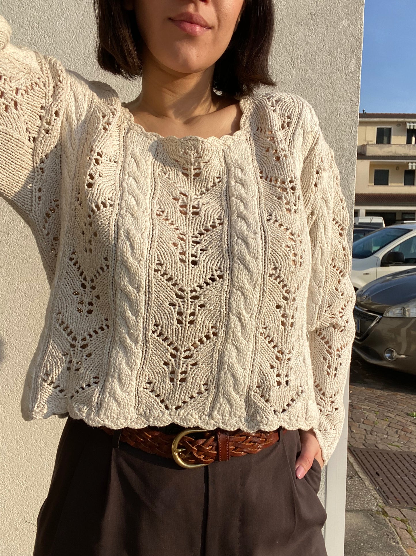 Blusa crop top - TG. 40/42