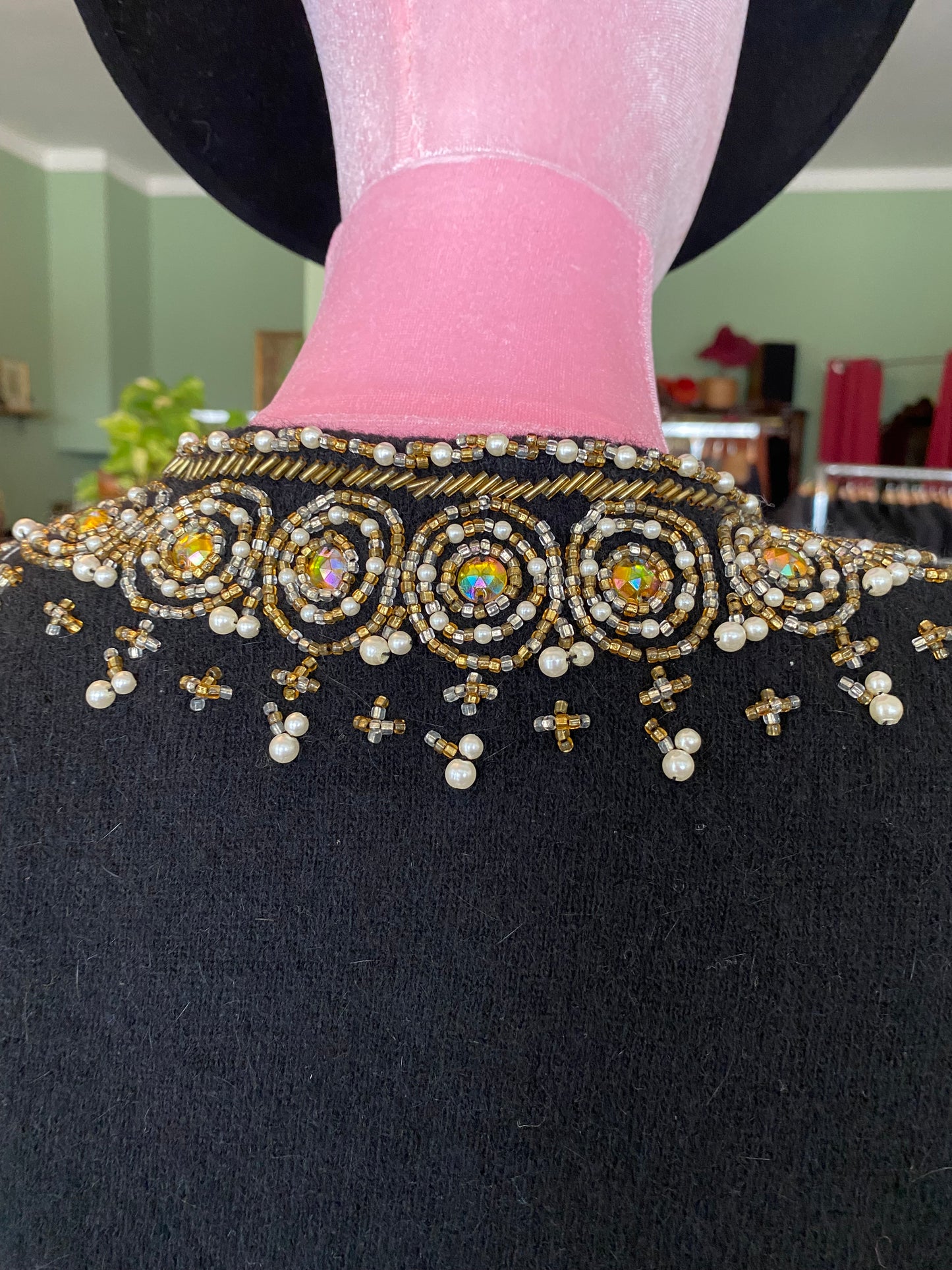 Cardigan anni ‘60 con ricami - TG. 44/46