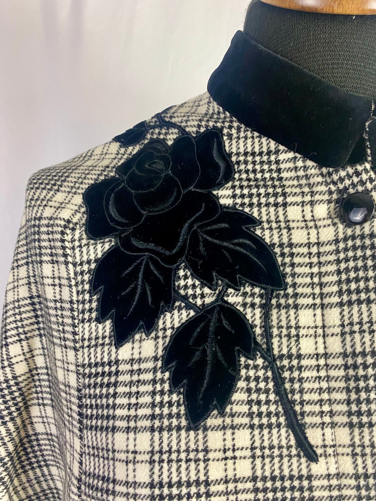 Abito pied de poule 100% lana - TG. 44/46