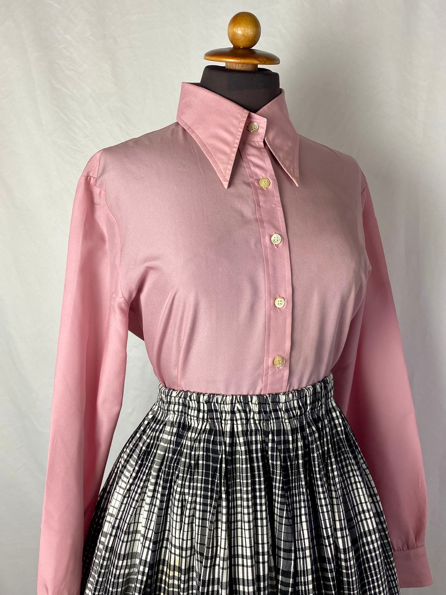 Camicia anni ‘70 rosa - TG. 44