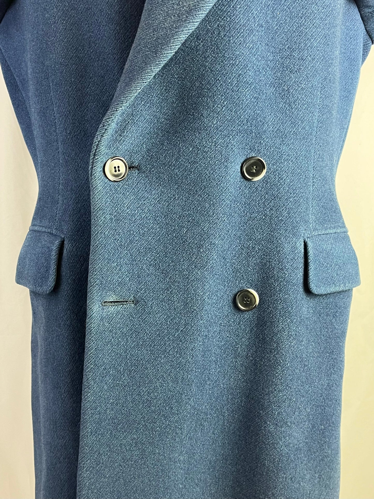 Cappotto doppiopetto anni '40 tg. 52-54