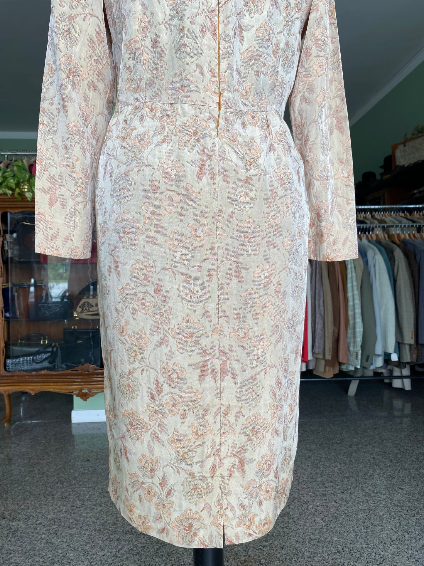 Abito sartoriale in broccato- TG. 42 circa