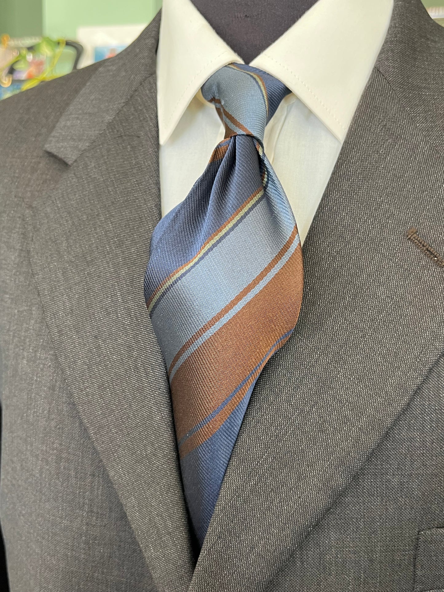 Cravatta anni ‘80 regimental