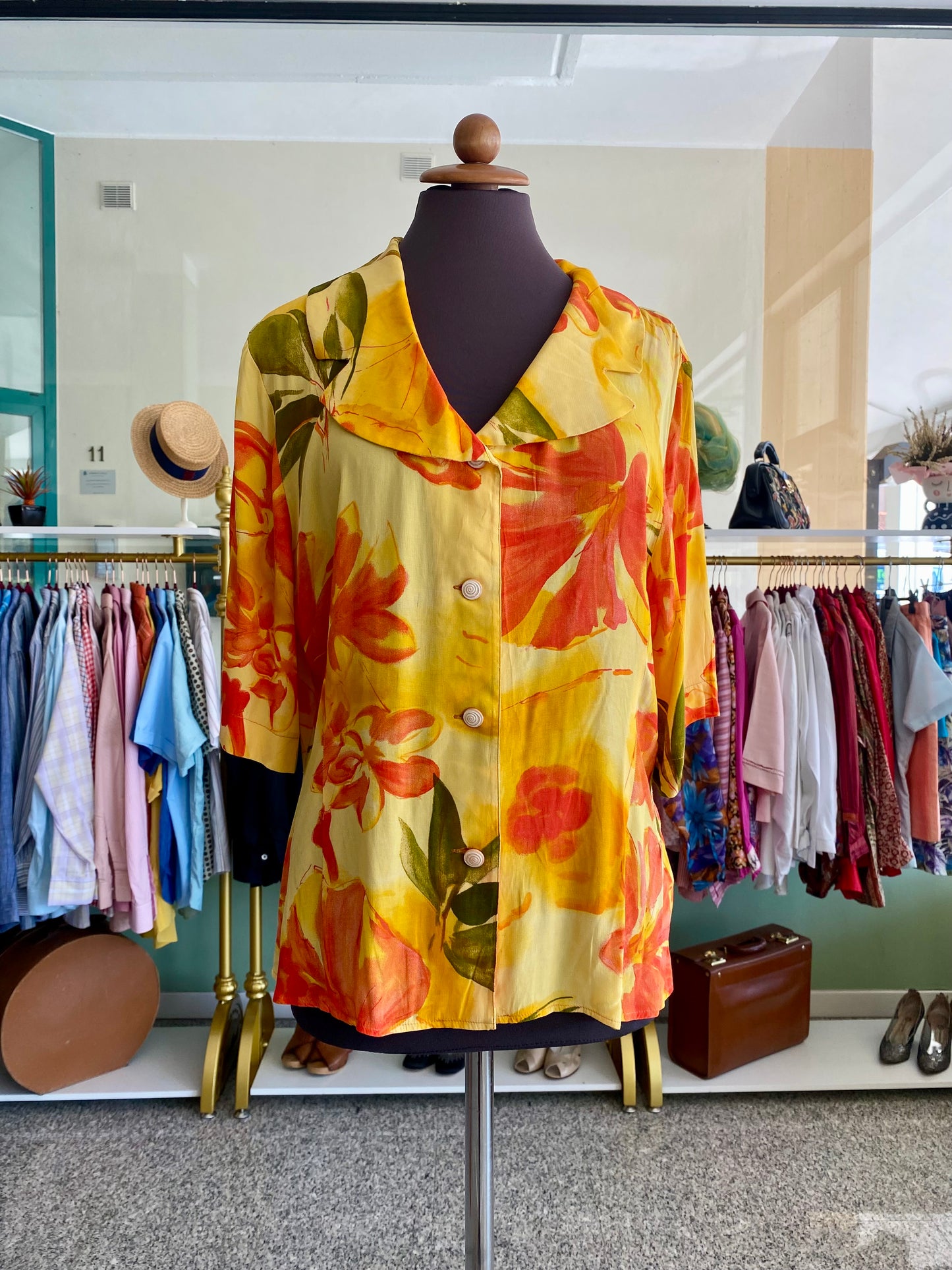 Camicia estiva in viscosa - TG. 44/46