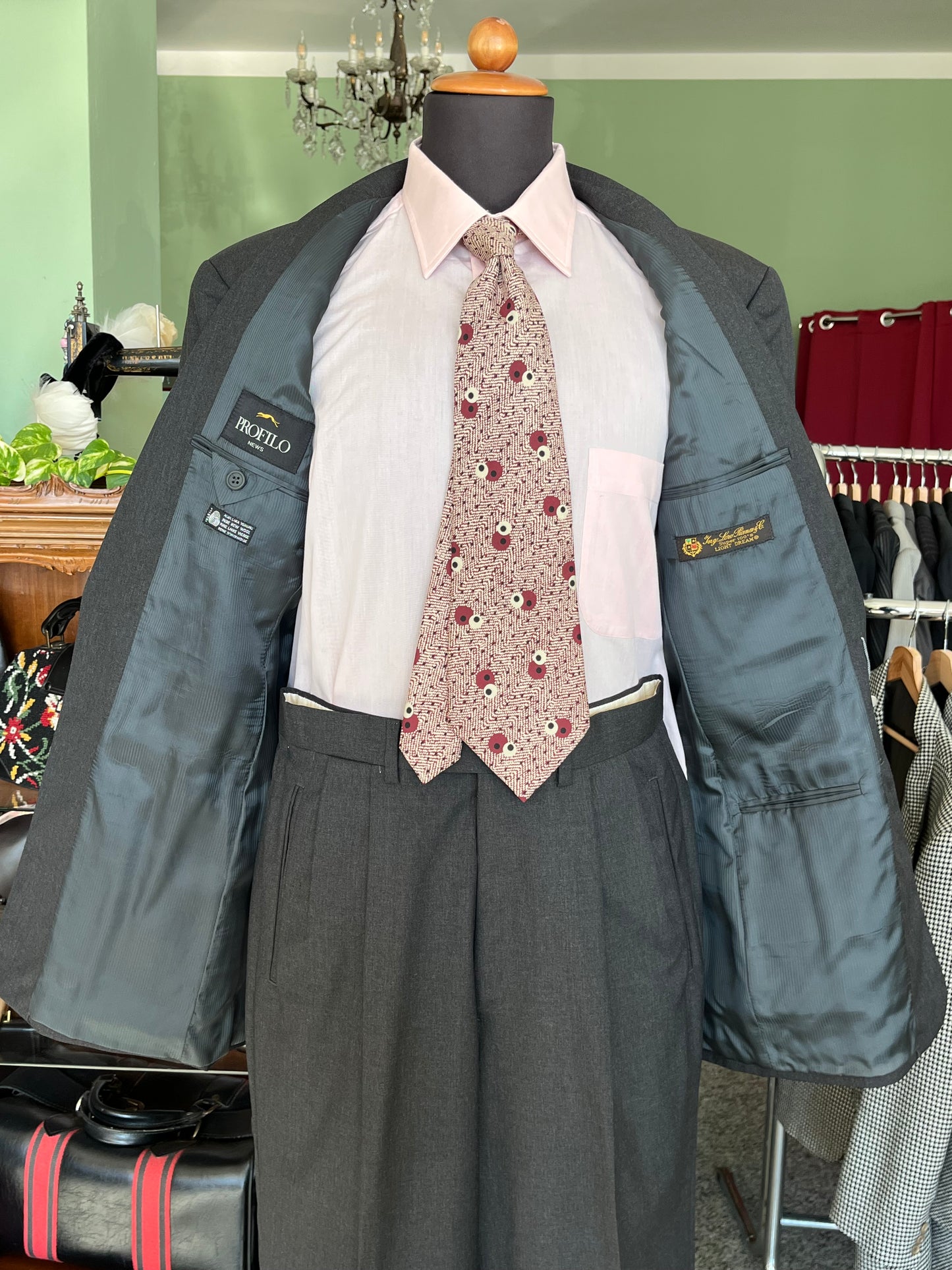 Completo Loro Piana anni '80 tg. 46-48
