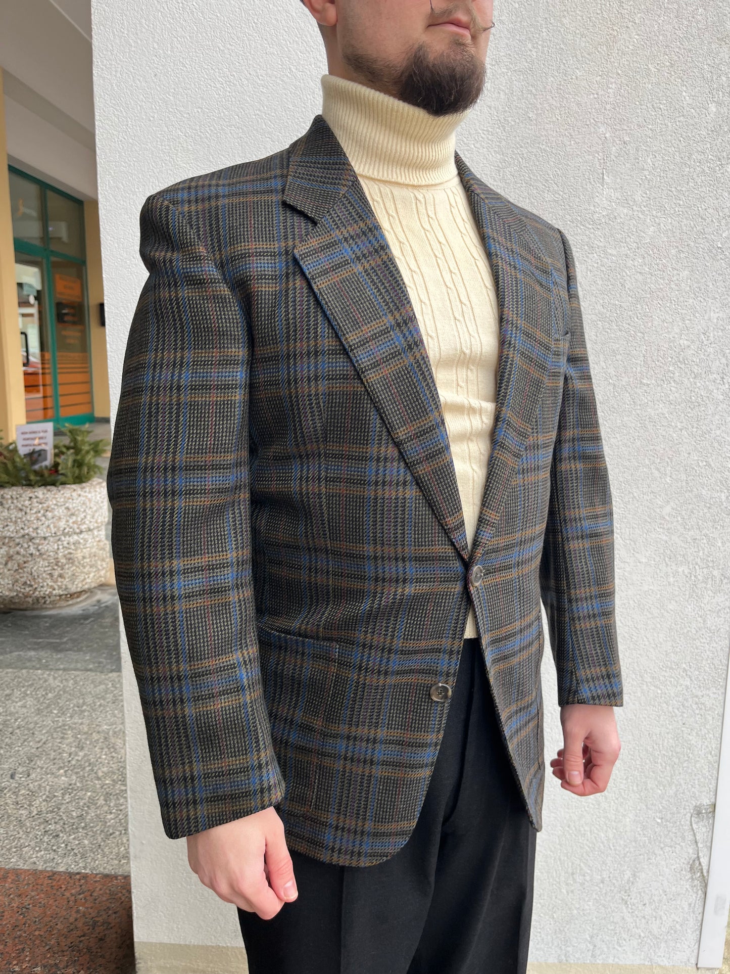 Giacca in lana anni ‘80 tg. 50-52