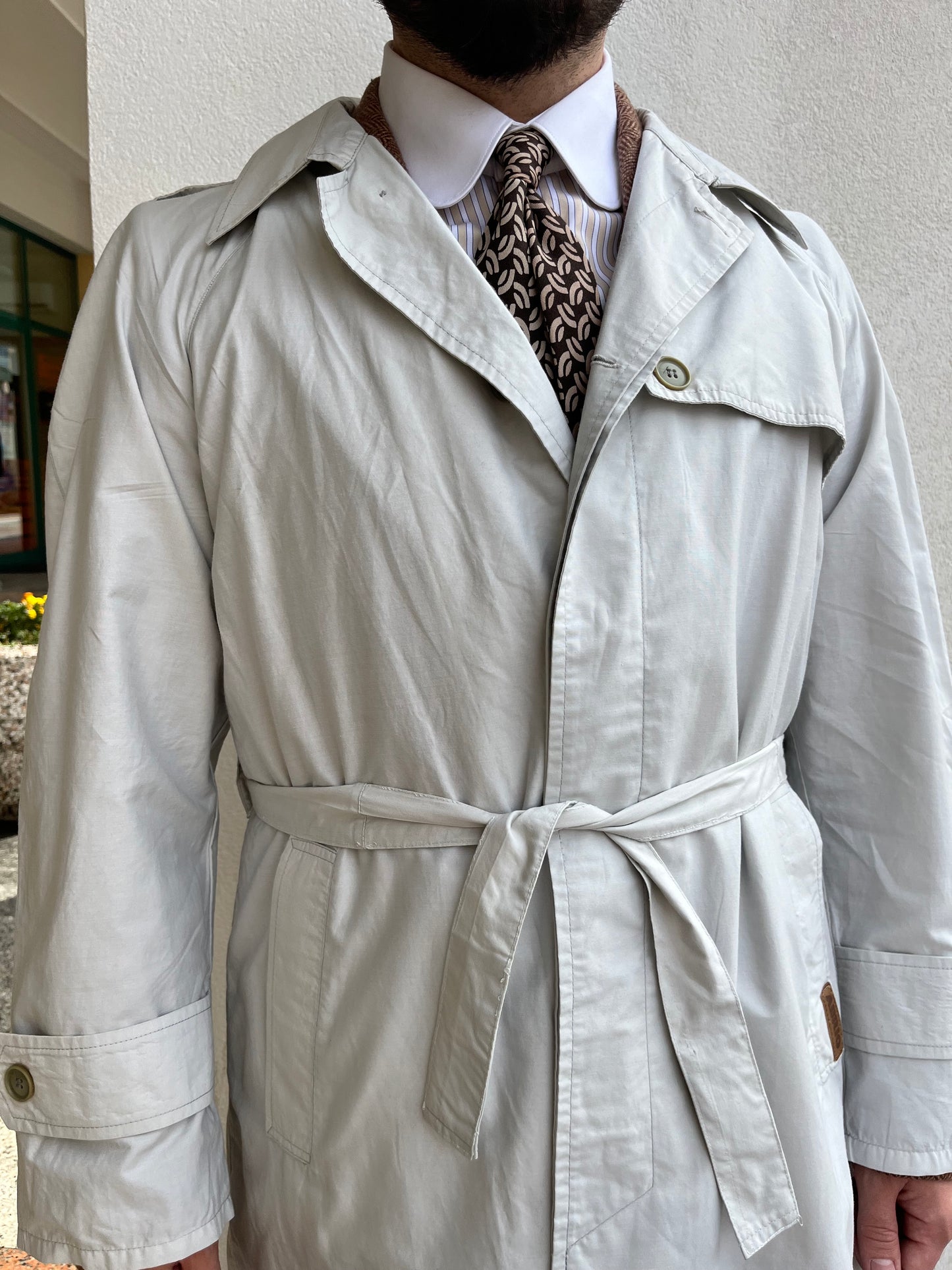 Trench anni ‘80 ghiaccio
