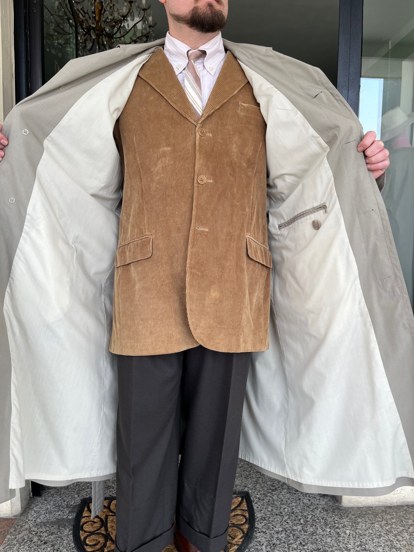 Trench anni ‘80 tg. 52-54-56