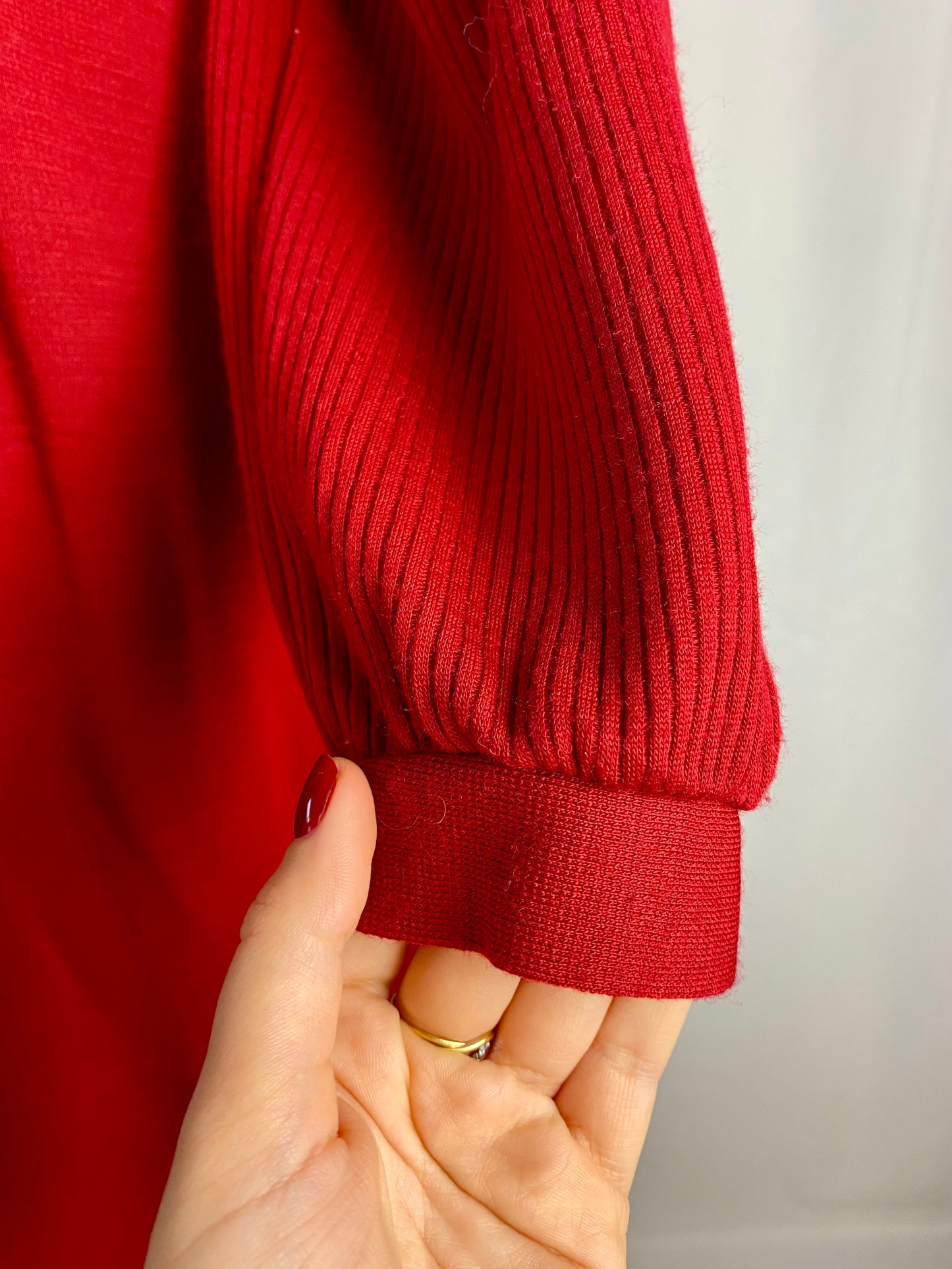 Abito rosso anni ‘70 - TG.42/44