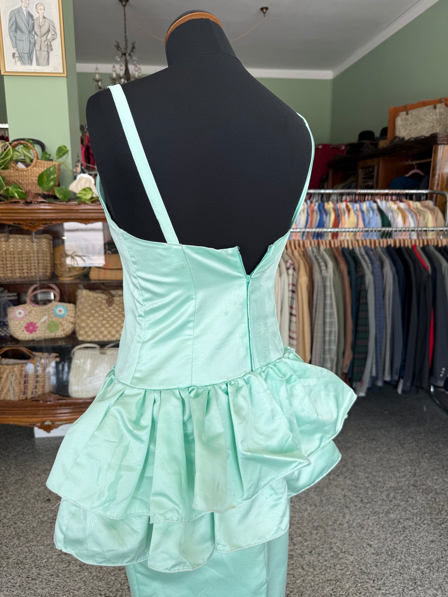 Iconico Party Dress Anni ’80 con Bolerino – Mint Elegance - TG. 38/40