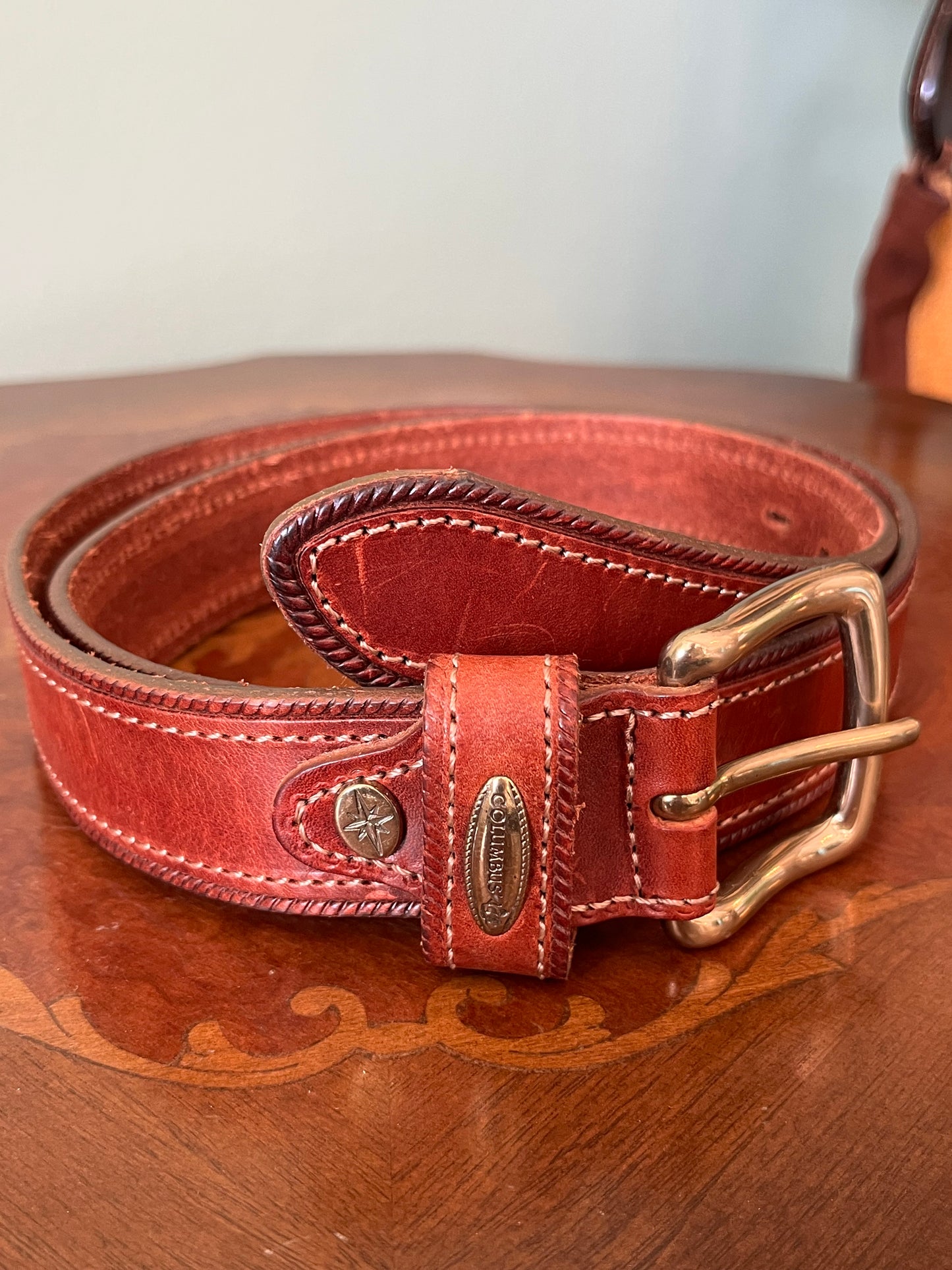 Cintura in pelle Columbus