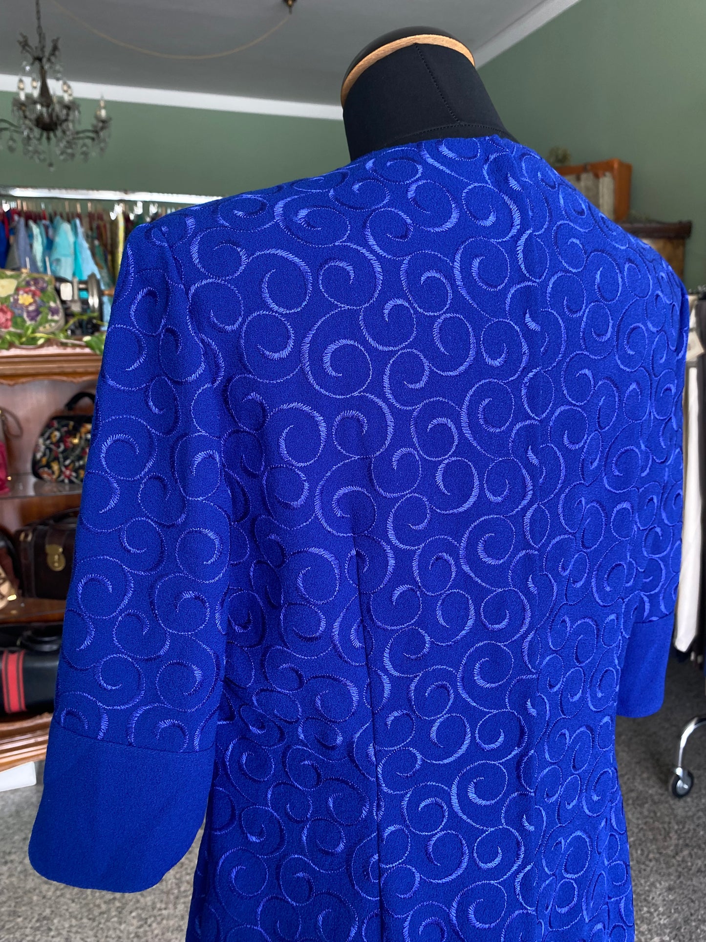 Abito elegante blu Royal - TG. 42/44 circa