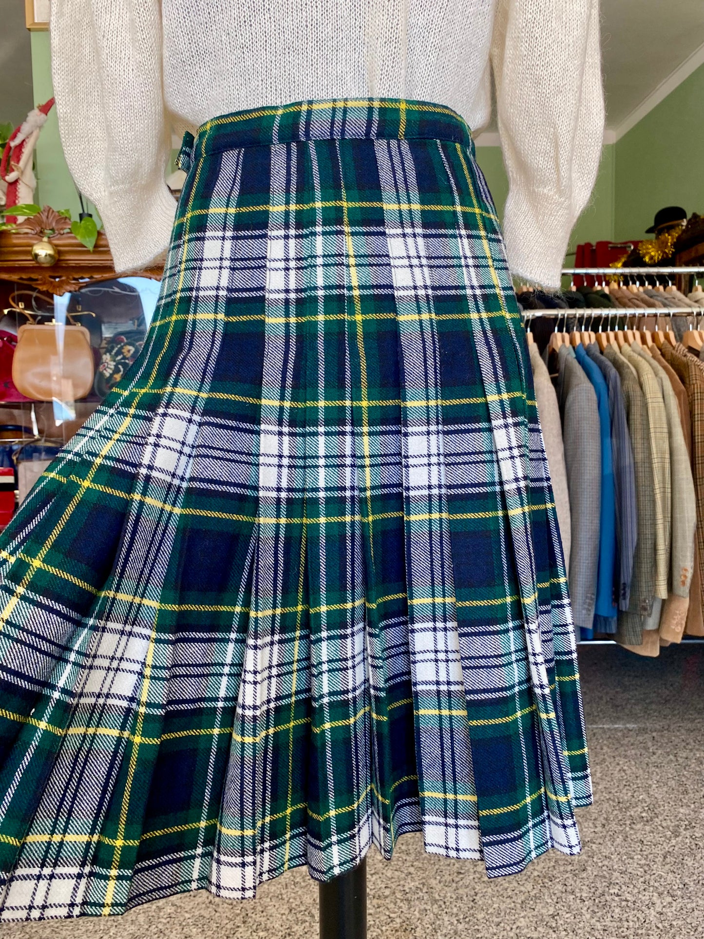 Gonna tartan blu - TG. 50