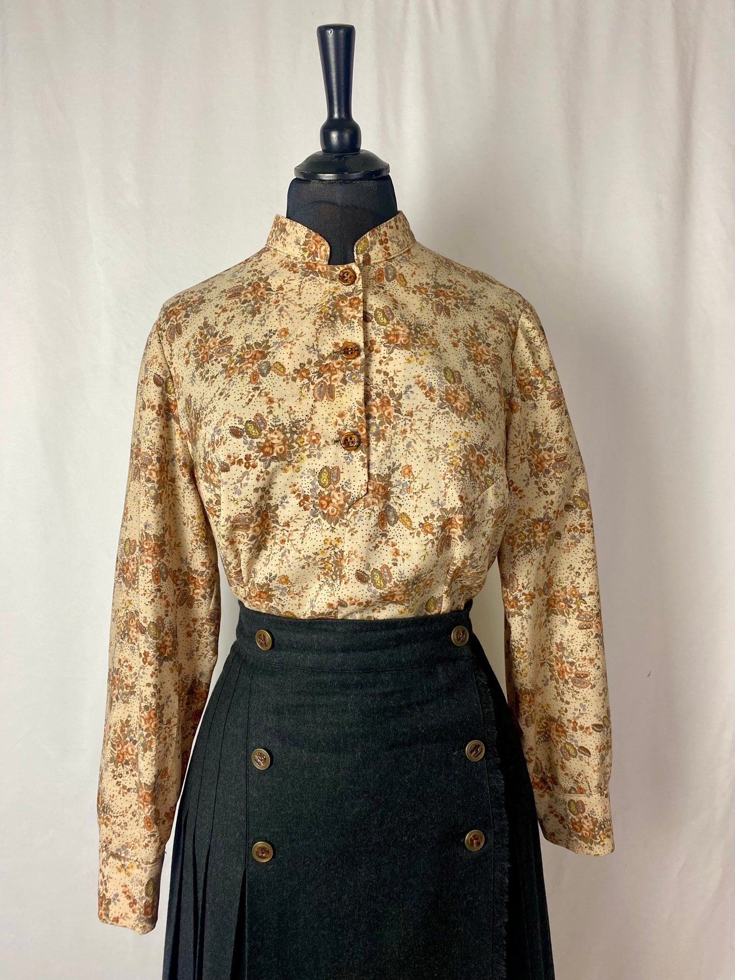 Camicia sartoriale crepe di lana - TG. 42/44