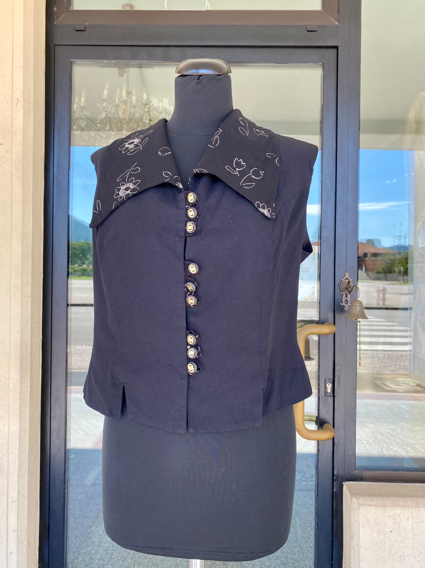Gilet anni ‘90 nero - TG. 44/46