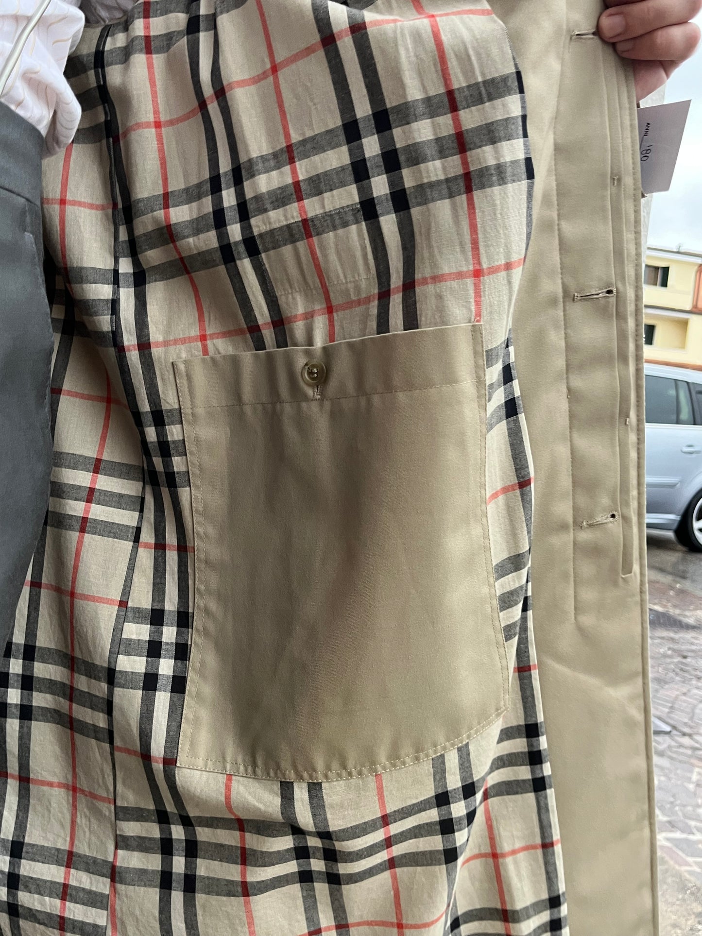 Trench anni ‘80 tg. 50-52-54
