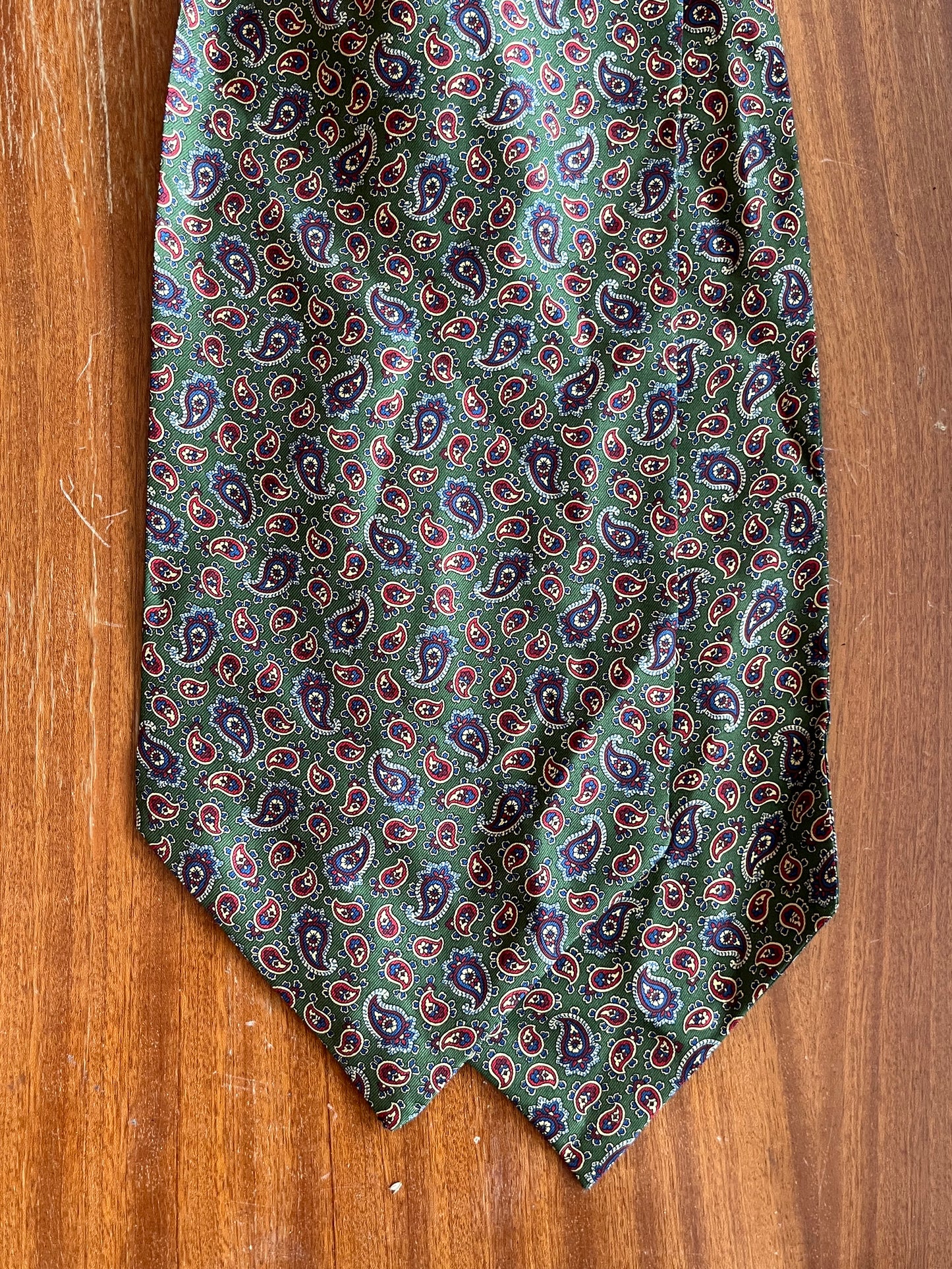 Ascot seta fantasia paisley