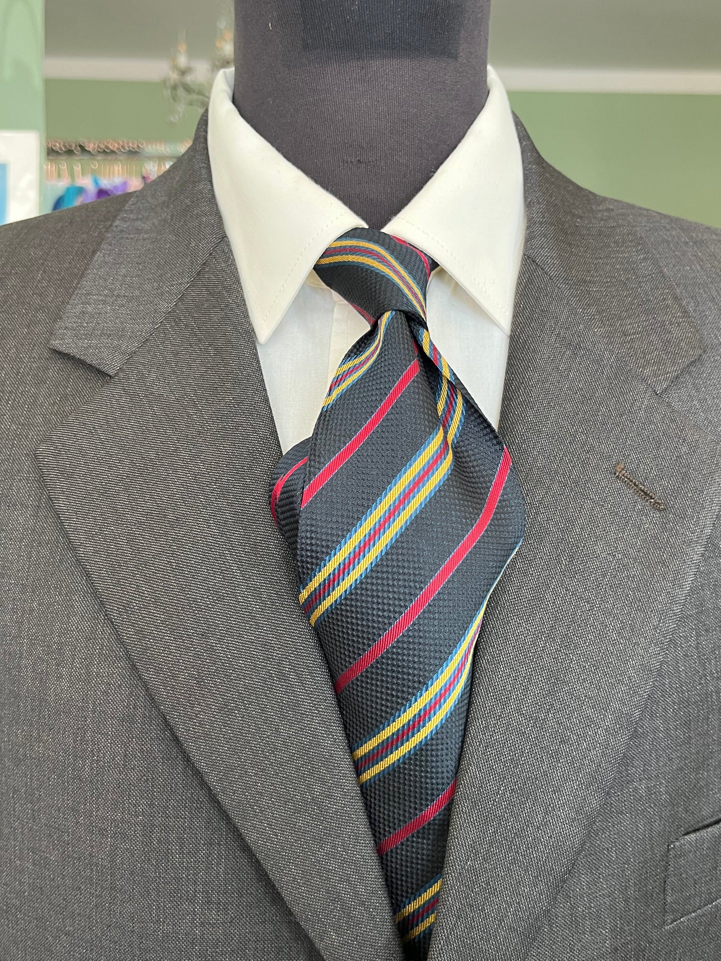 Cravatta anni ‘90 regimental