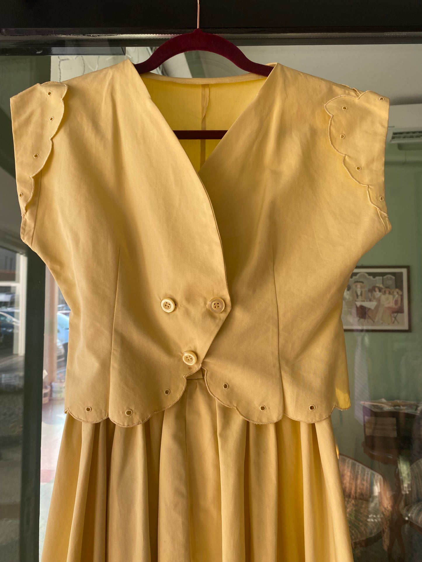Abito anni ‘50 sartoriale 💛 x Sara
