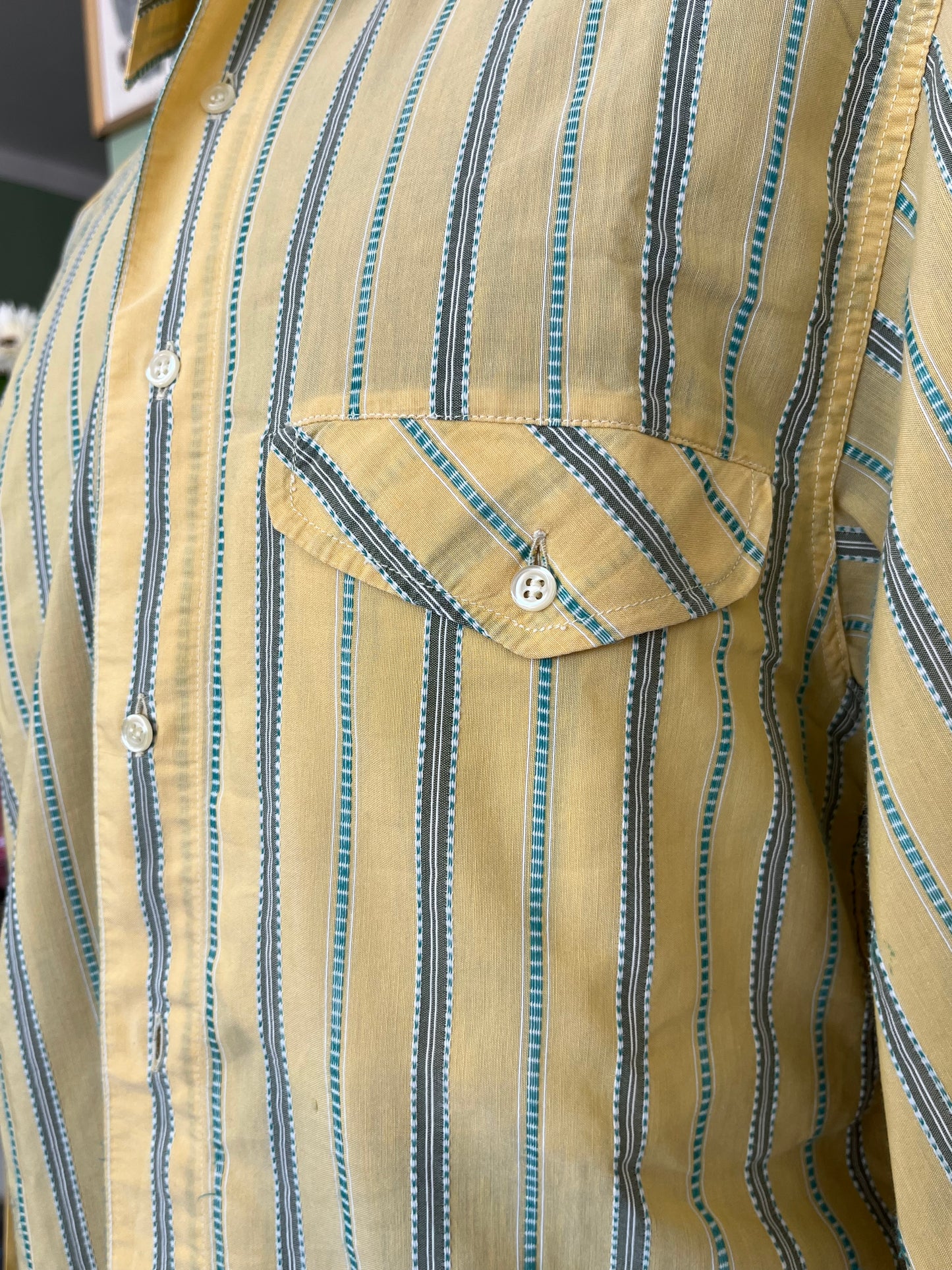Camicia anni ‘80 cotone tg. M-L