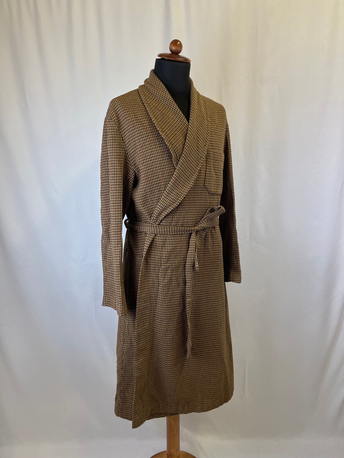 Vestaglia da camera pied-de-poule L-XL