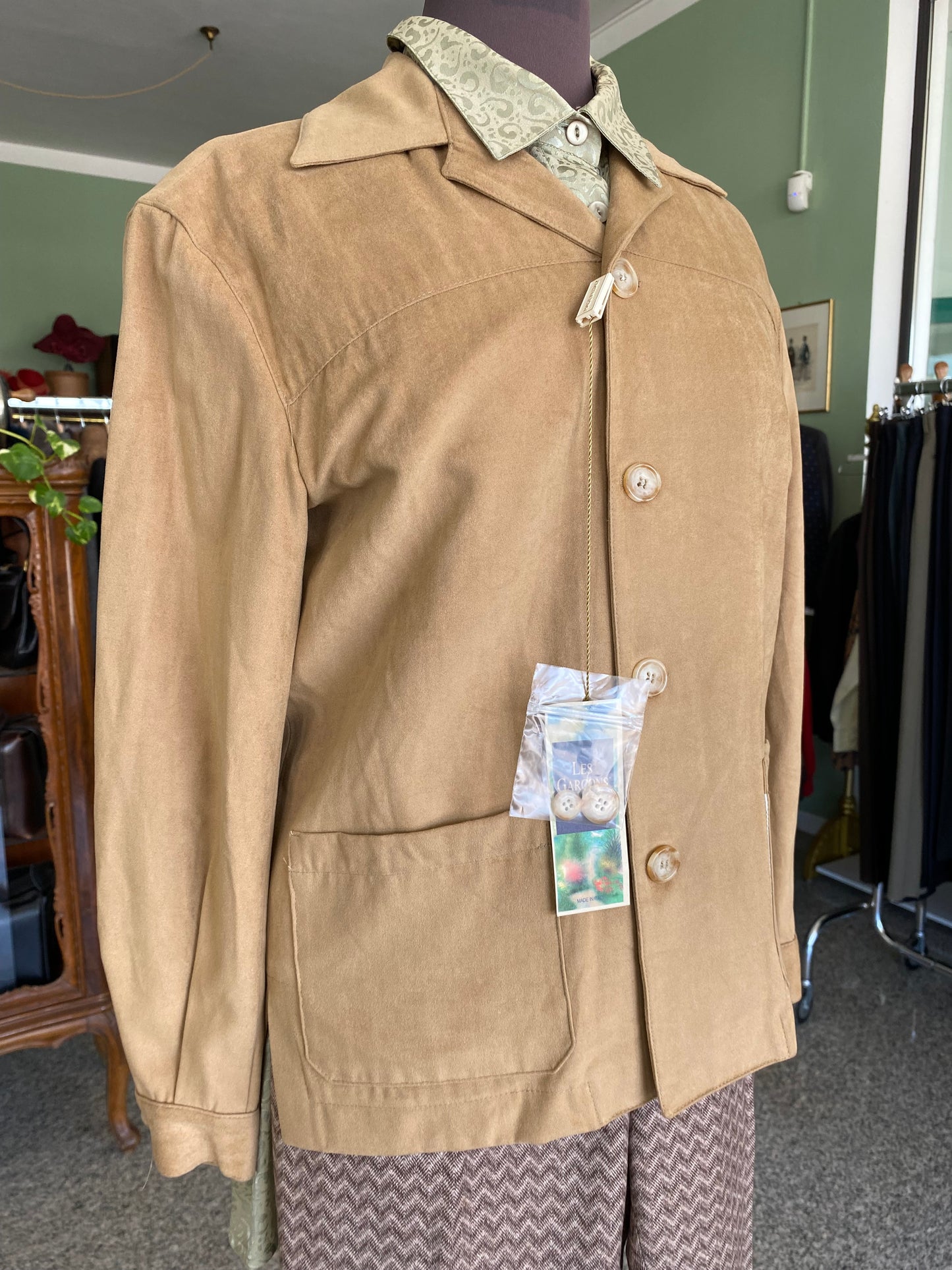 Camicia simil camoscio - TG. 40/42