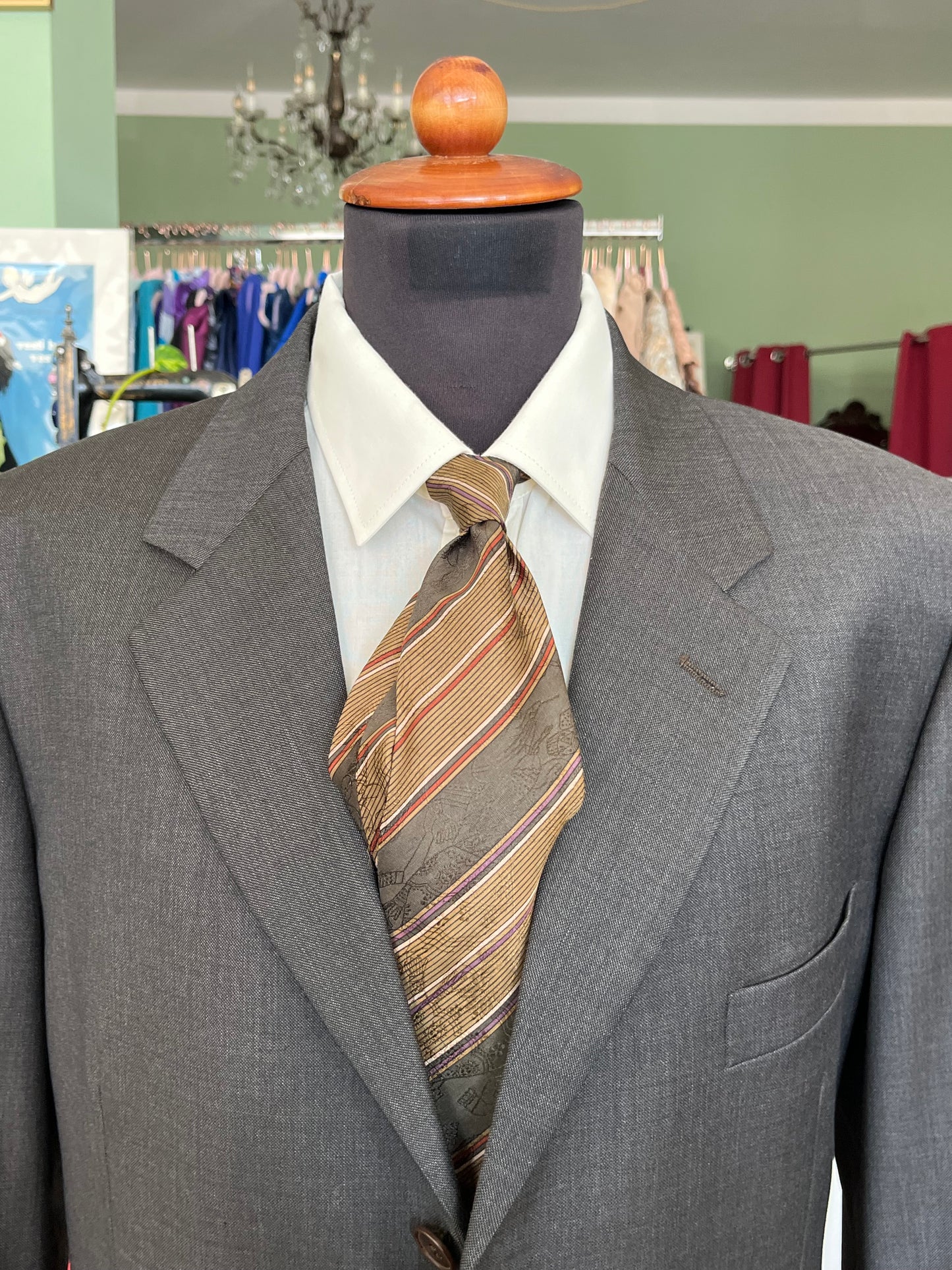 Cravatta anni ‘90 regimental