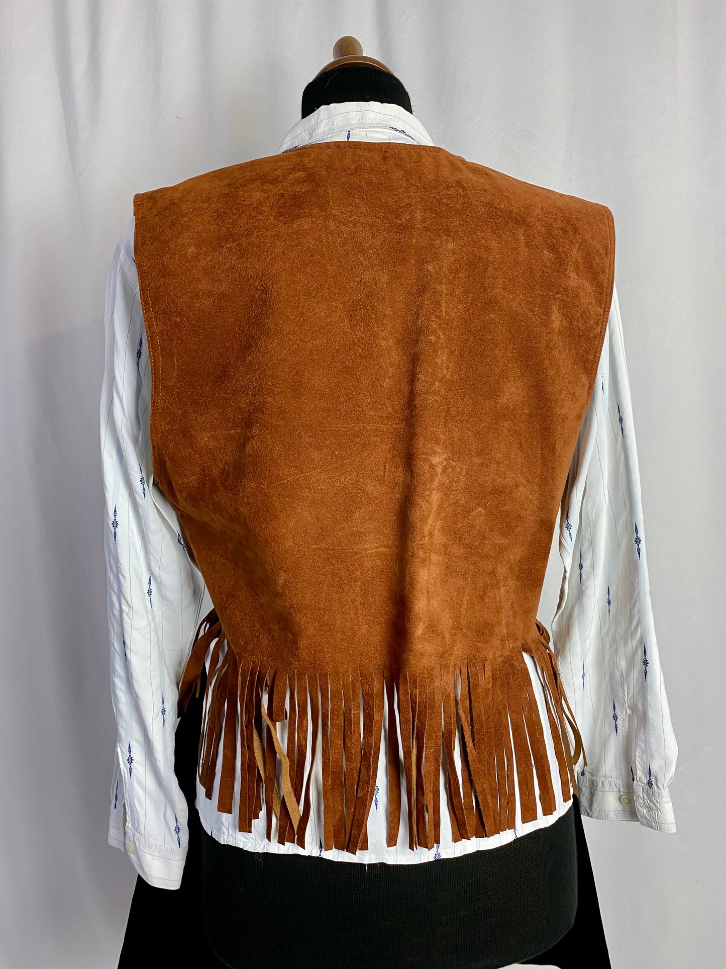 Gilet in camoscio anni ‘70 - TG. 42